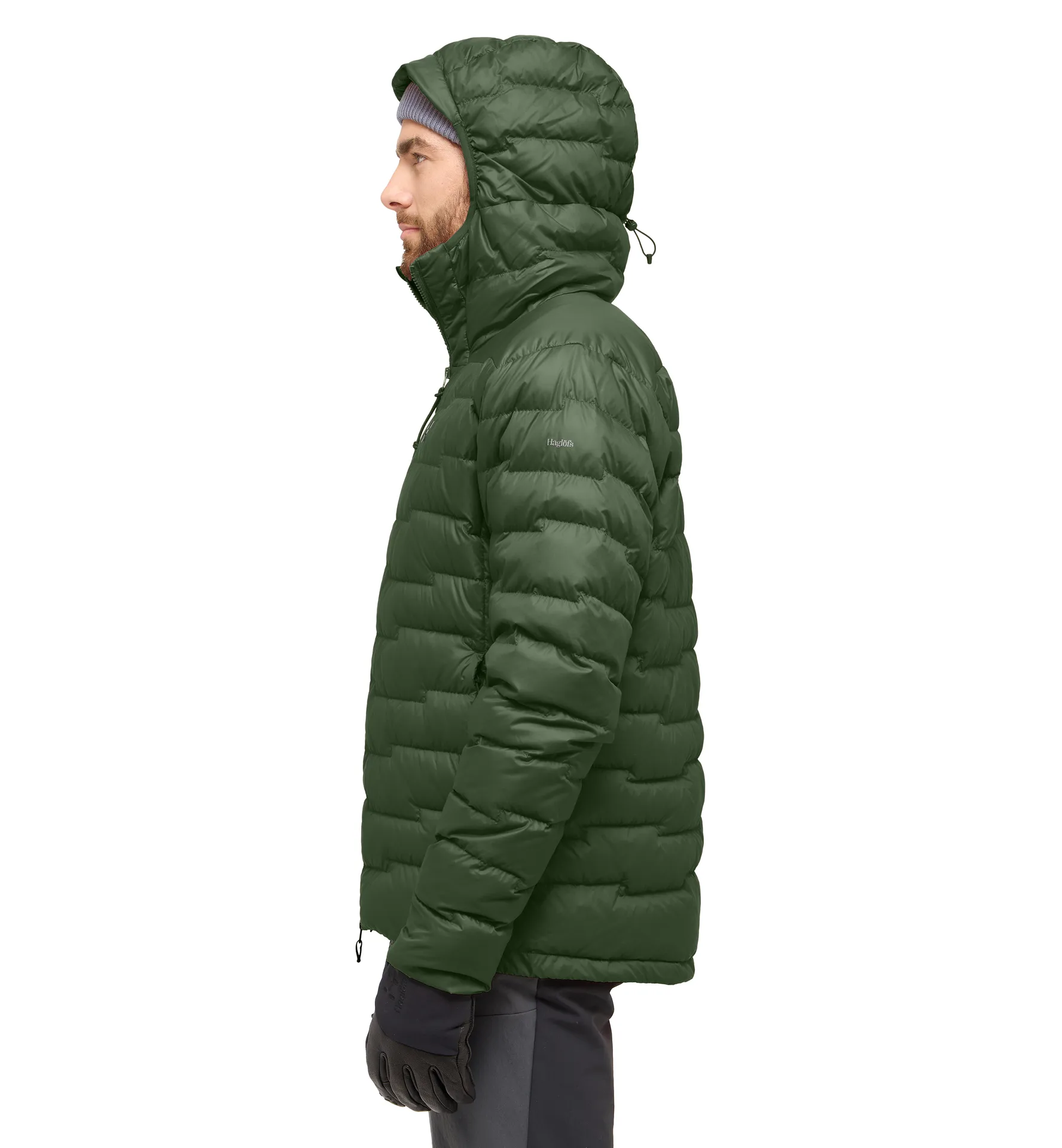 ROC Flash Down Hood Men Seaweed Green