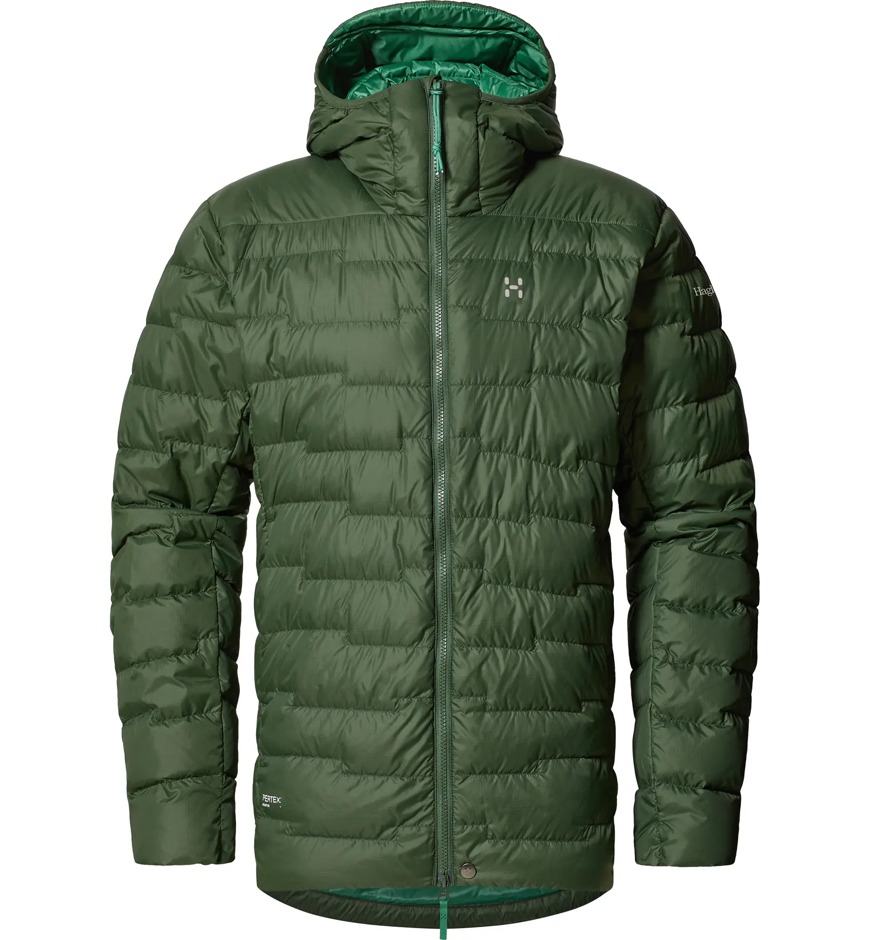 ROC Flash Down Hood Men Seaweed Green