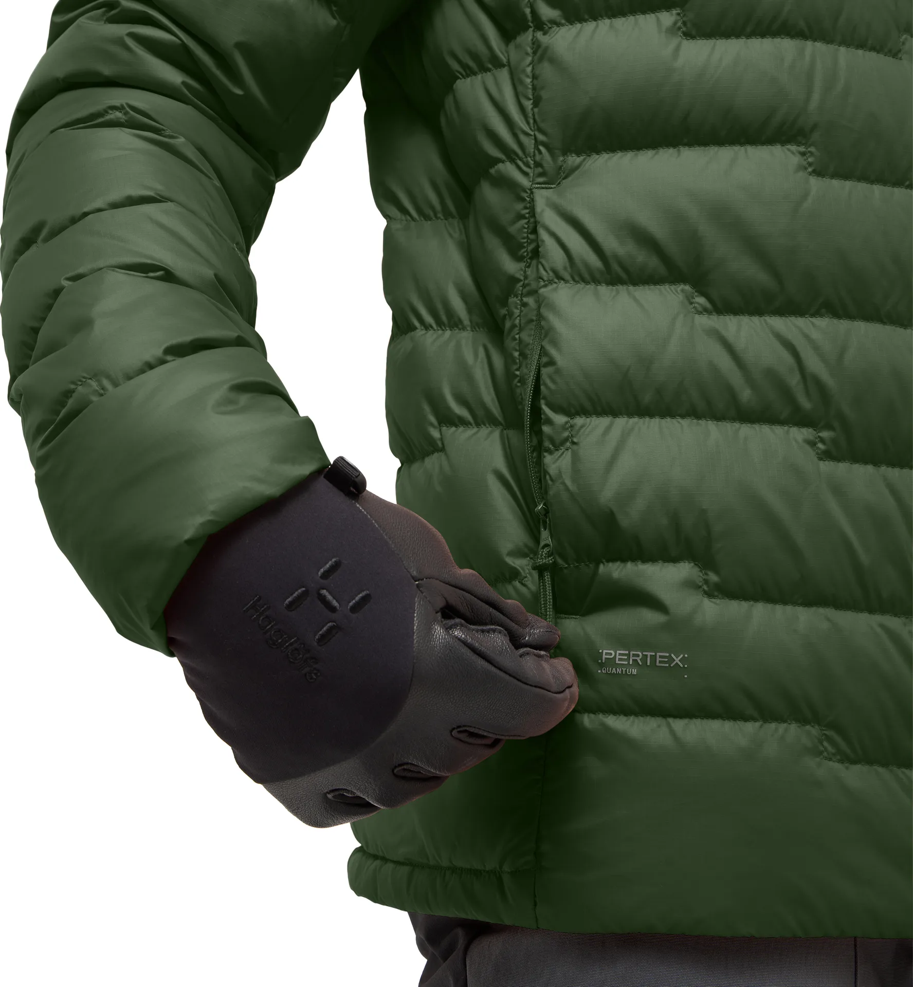 ROC Flash Down Hood Men Seaweed Green