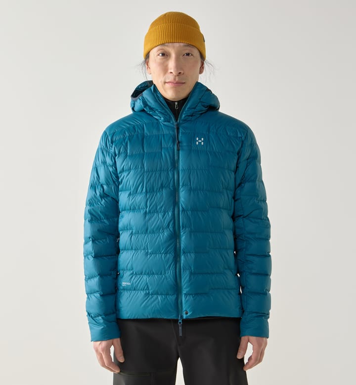ROC Flash Down Hood Men Deep Teal ROC Flash Down Hood Men Deep Teal