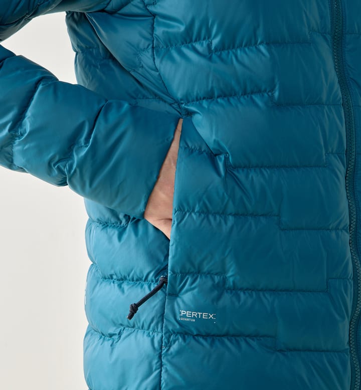 ROC Flash Down Hood Men Deep Teal ROC Flash Down Hood Men Deep Teal
