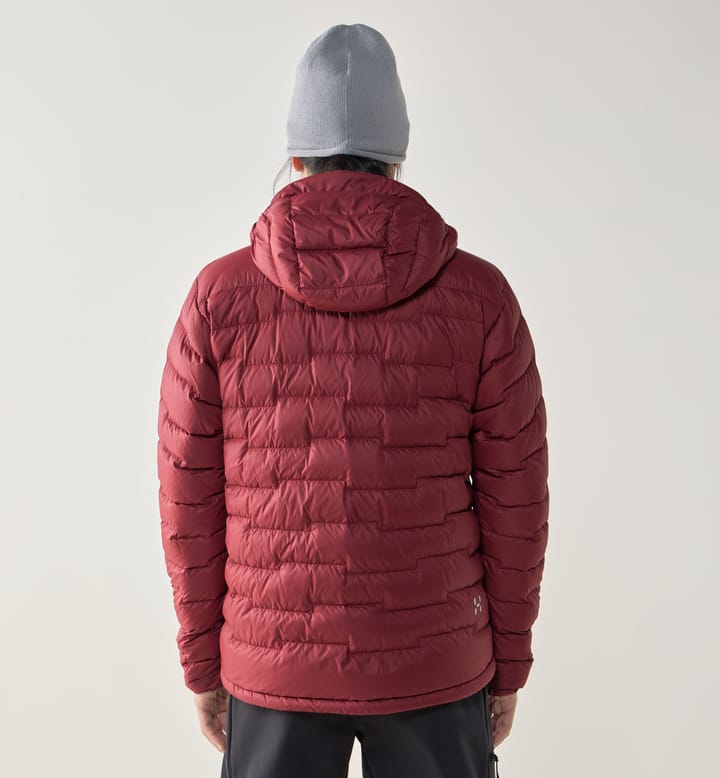 ROC Flash Down Hood Men Carmine Red/Tech Red ROC Flash Down Hood Men Carmine Red/Tech Red