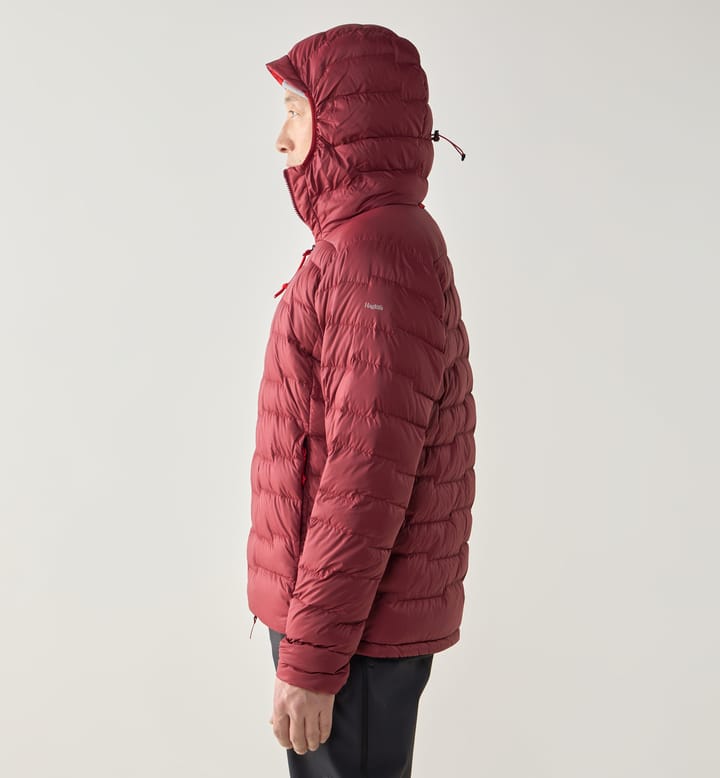 ROC Flash Down Hood Men Carmine Red/Tech Red ROC Flash Down Hood Men Carmine Red/Tech Red