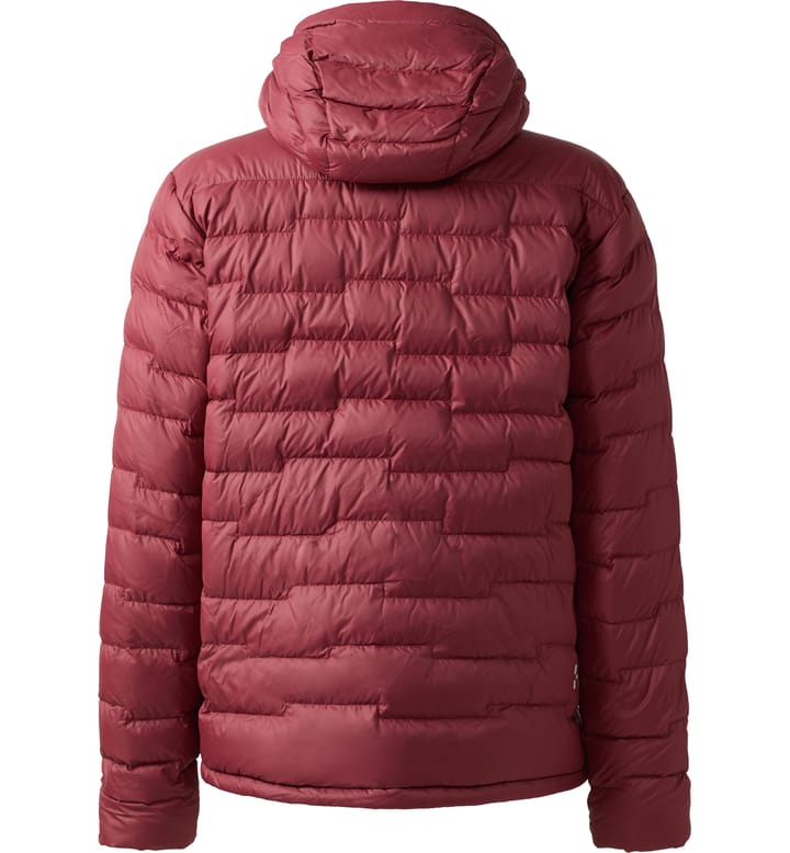 ROC Flash Down Hood Men Carmine Red/Tech Red ROC Flash Down Hood Men Carmine Red/Tech Red