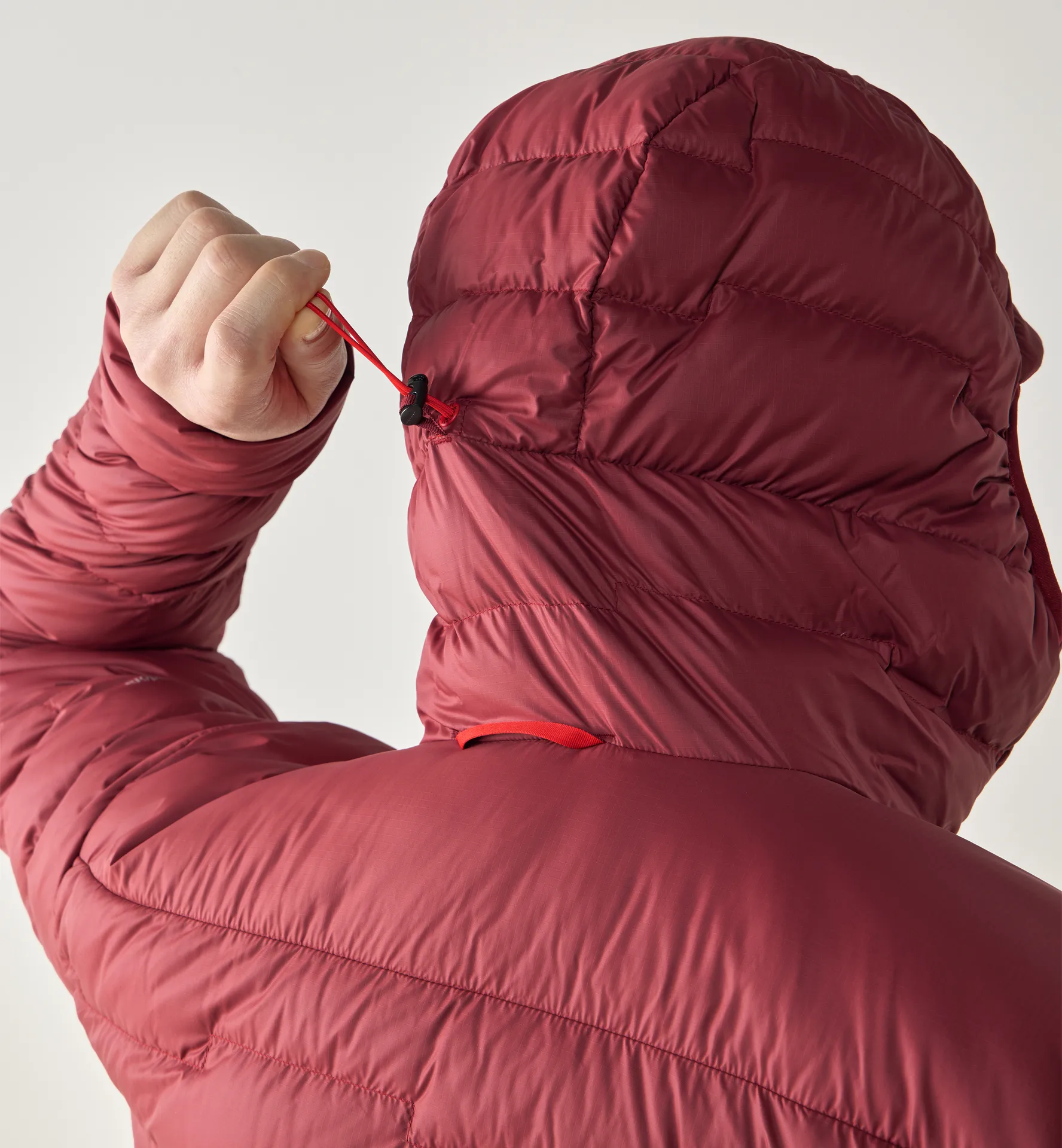 ROC Flash Down Hood Men Carmine Red/Tech Red