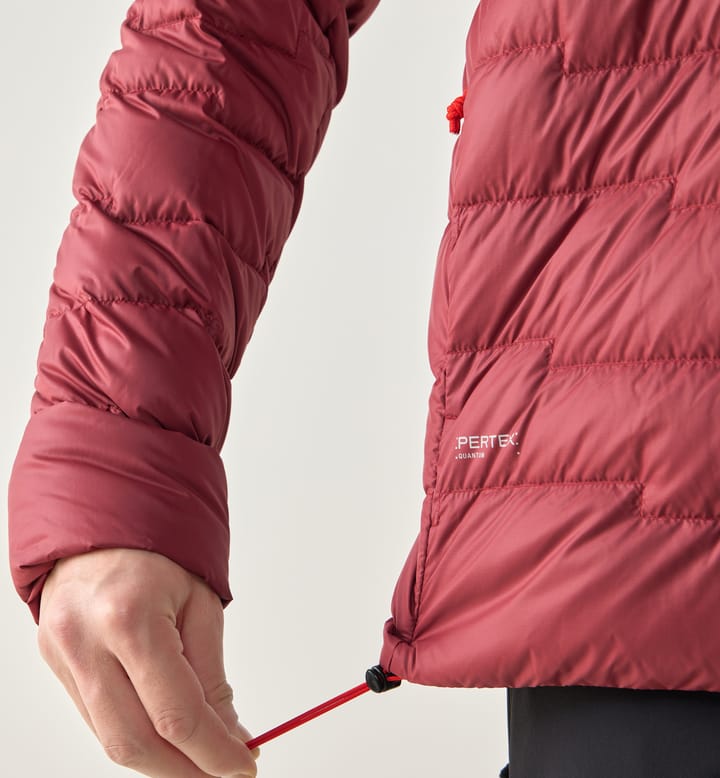 ROC Flash Down Hood Men Carmine Red/Tech Red ROC Flash Down Hood Men Carmine Red/Tech Red