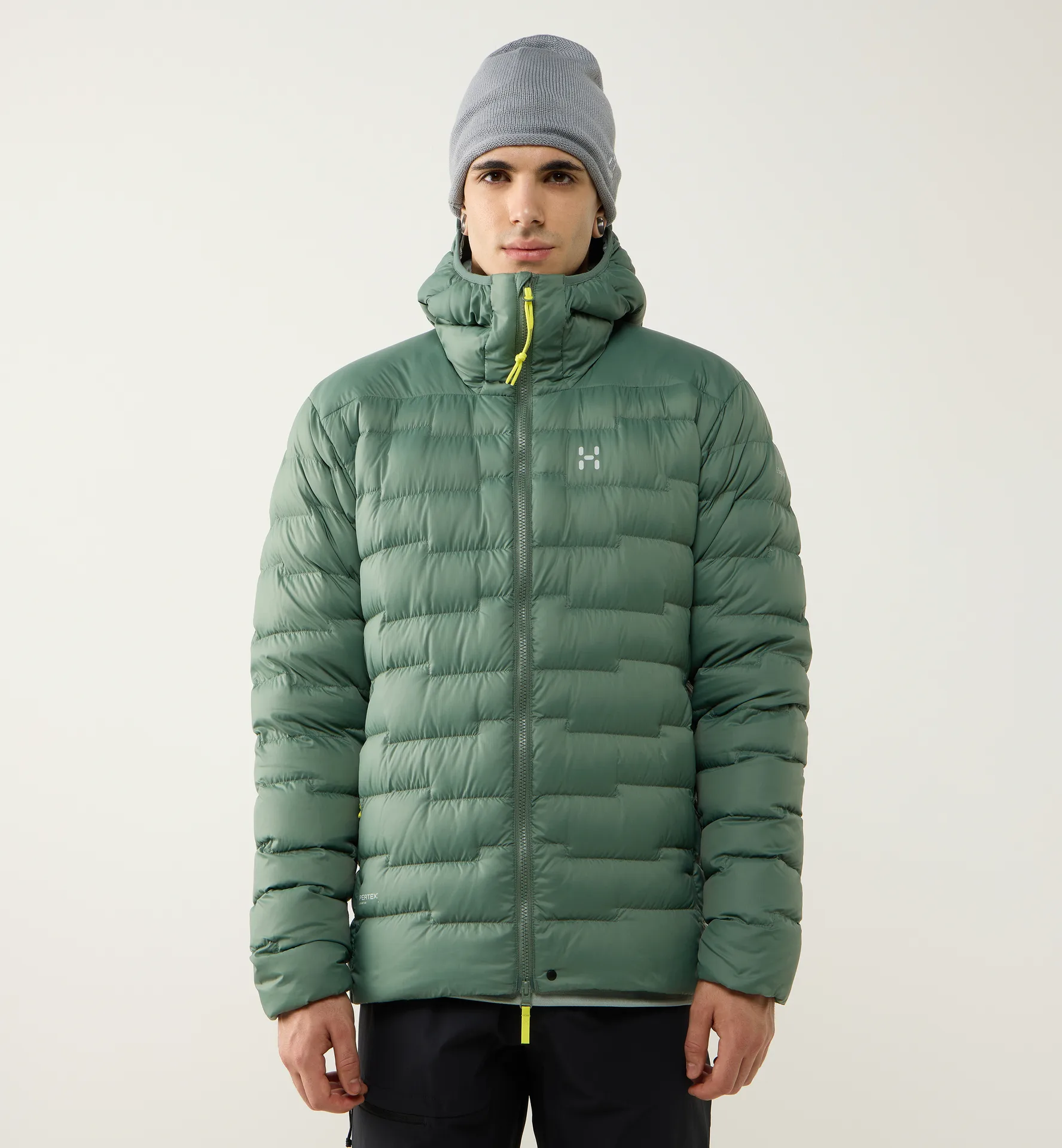 Haglöfs ROC Flash Down Hood Men Chlorophyll Green - Herren - XXL