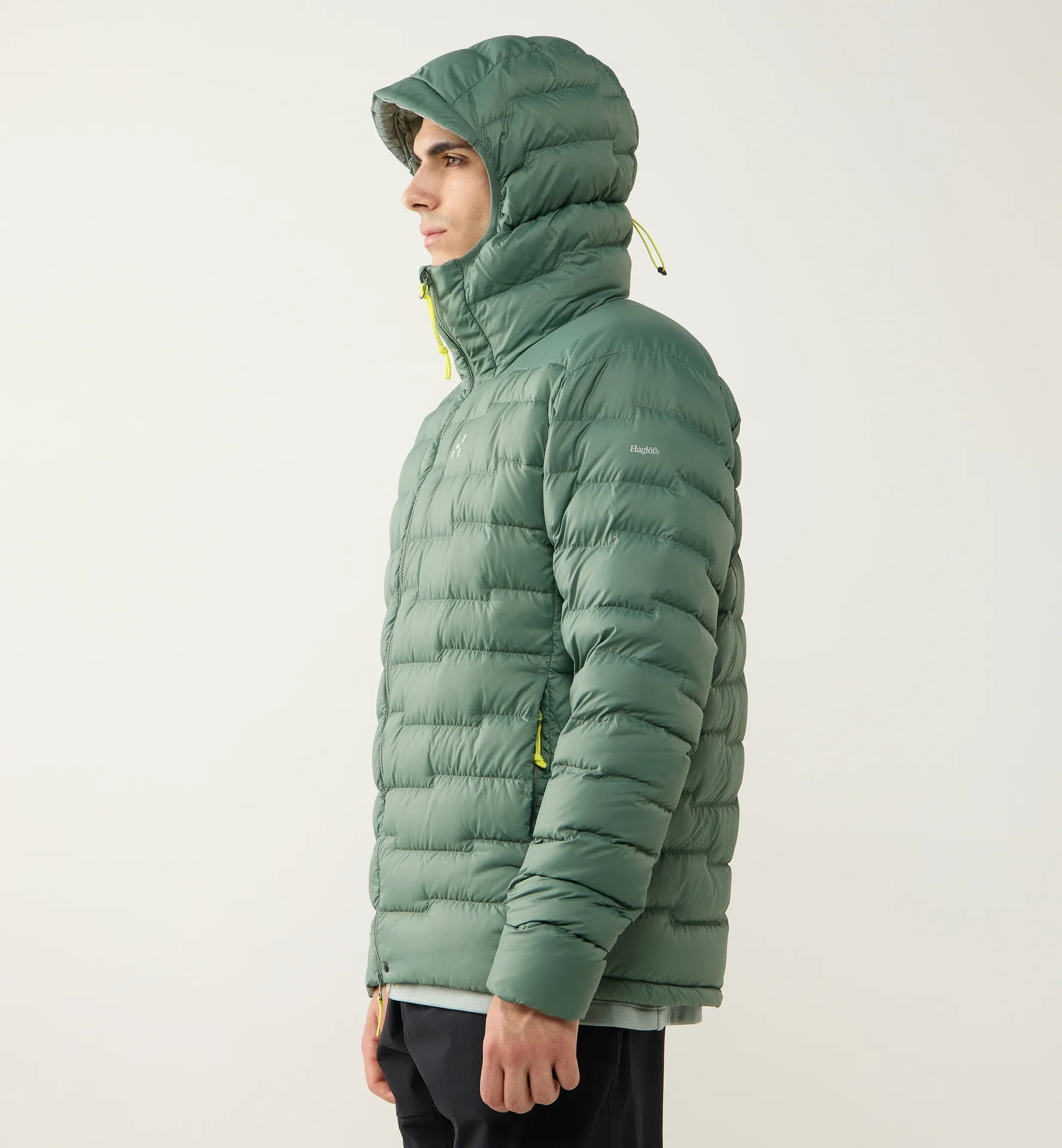 ROC Flash Down Hood Men Chlorophyll Green