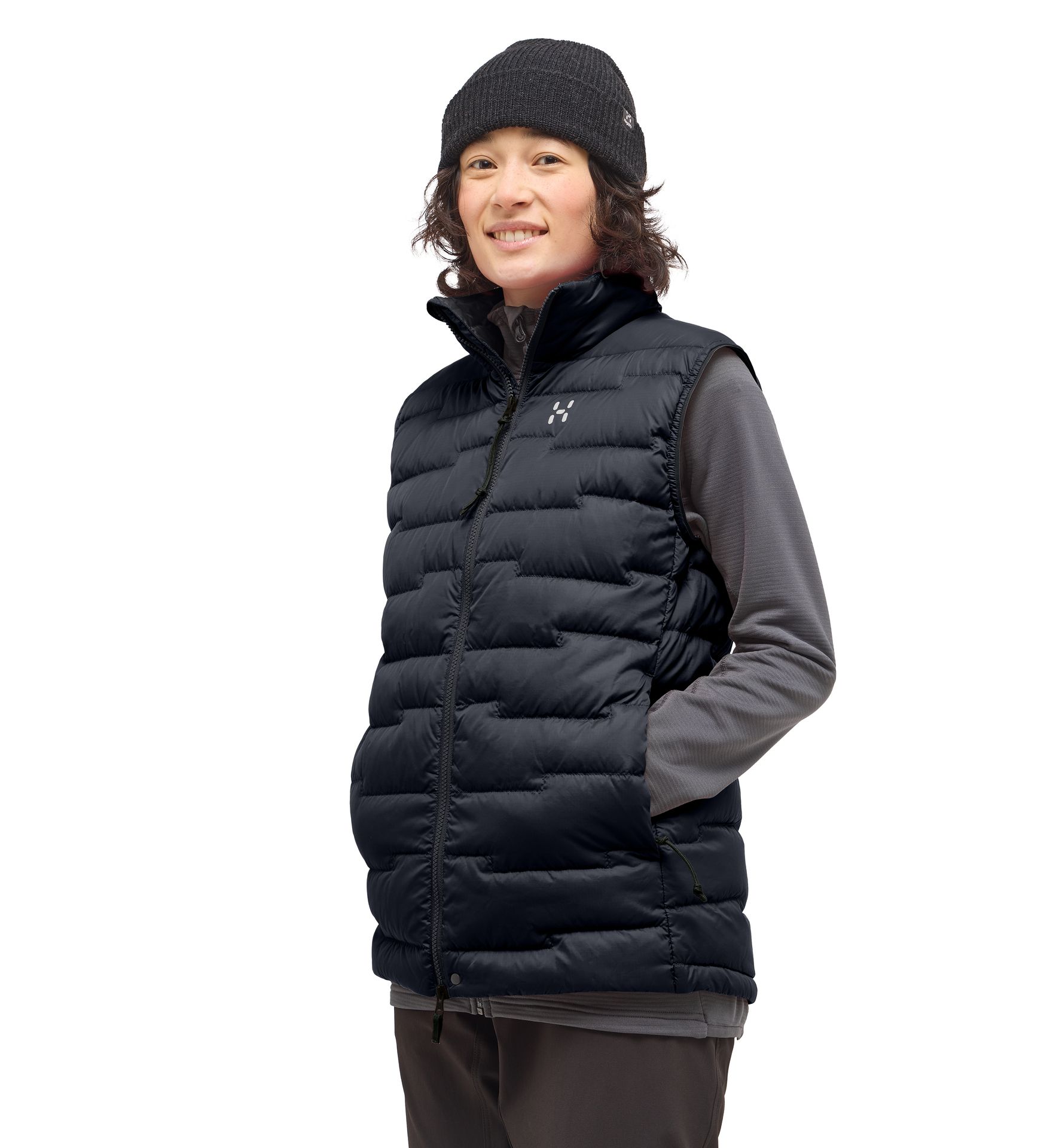 ROC Flash Down Vest Women True Black