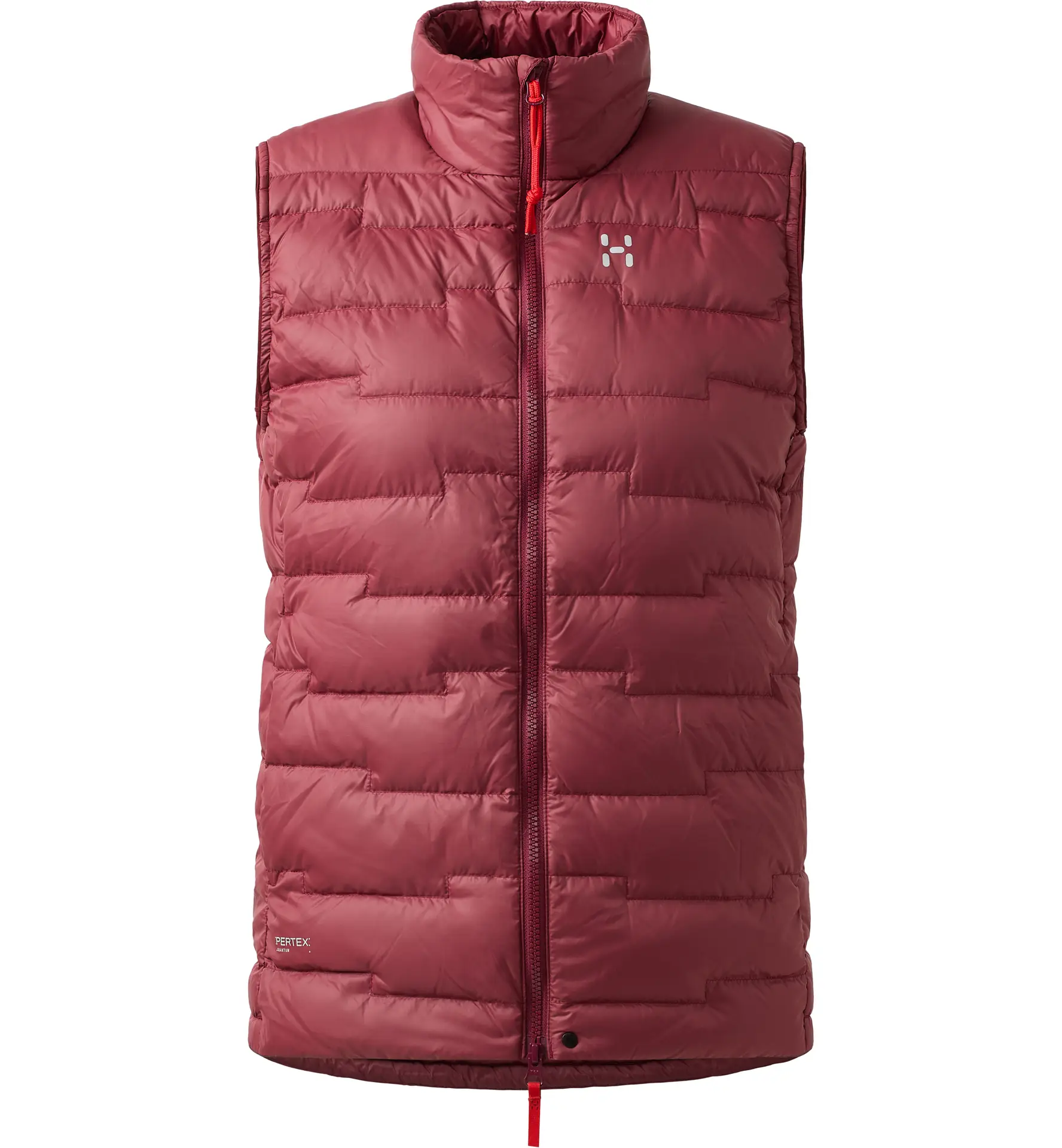 ROC Flash Down Vest Women Carmine Red