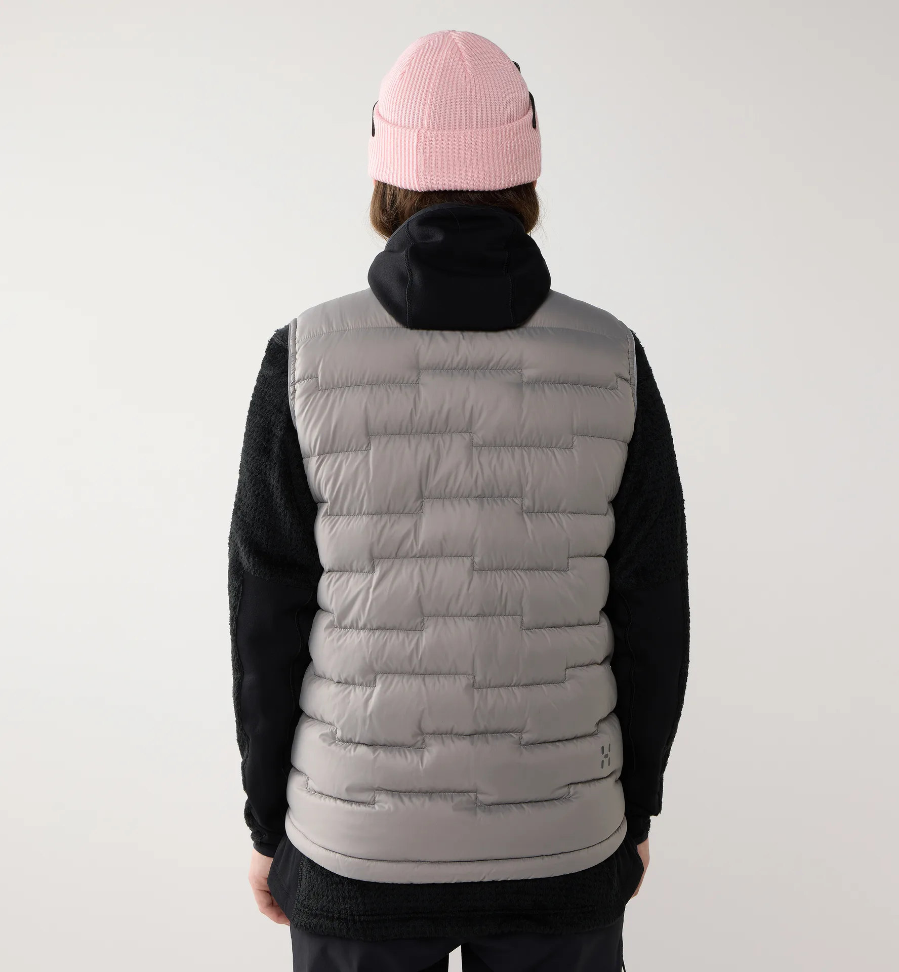 ROC Flash Down Vest Women Stone Brick