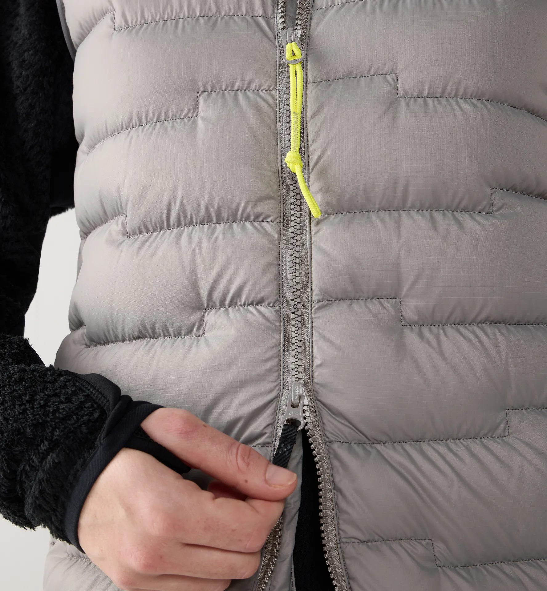 ROC Flash Down Vest Women Stone Brick