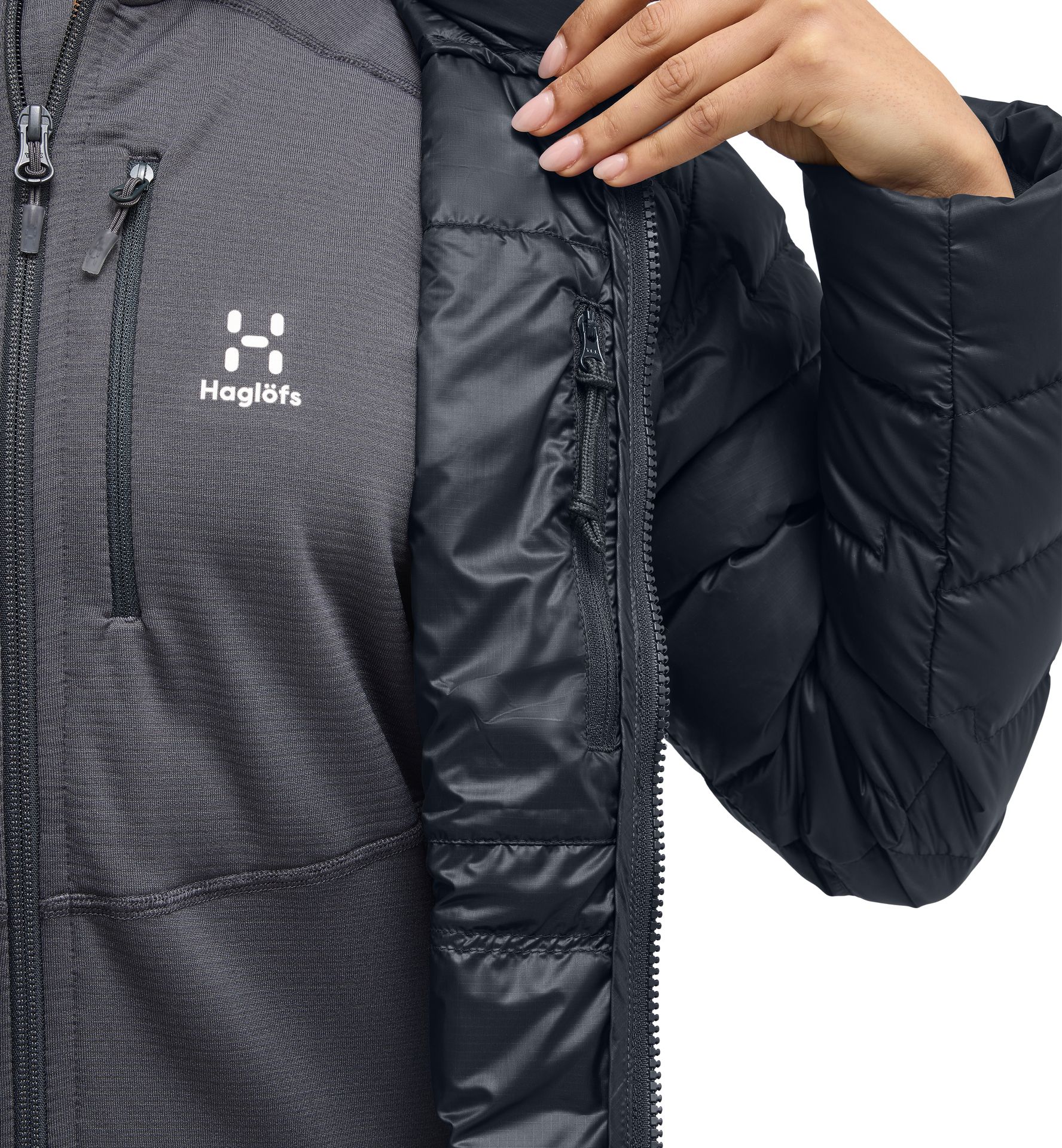 ROC Flash Down Jacket Women True Black