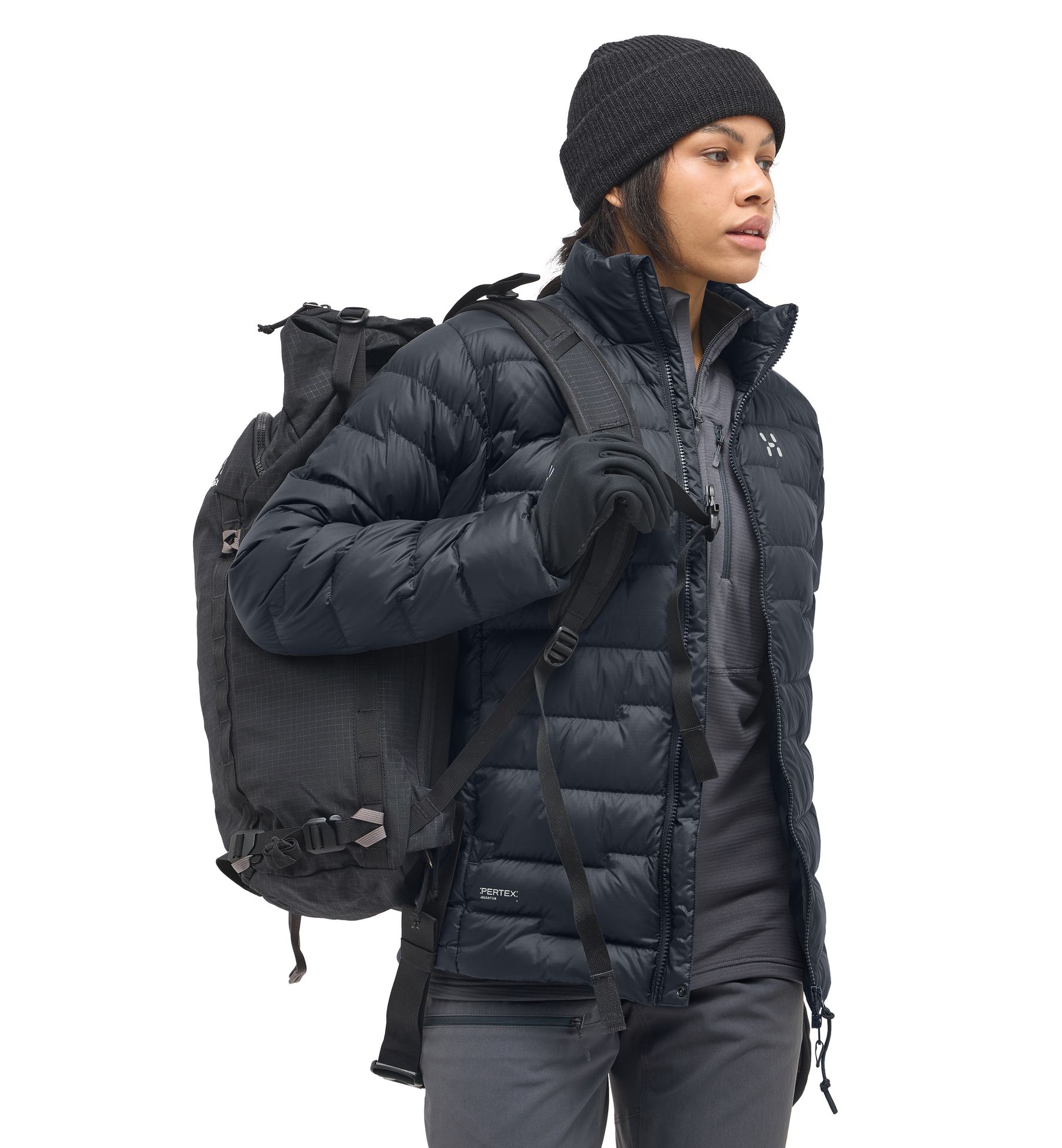ROC Flash Down Jacket Women True Black