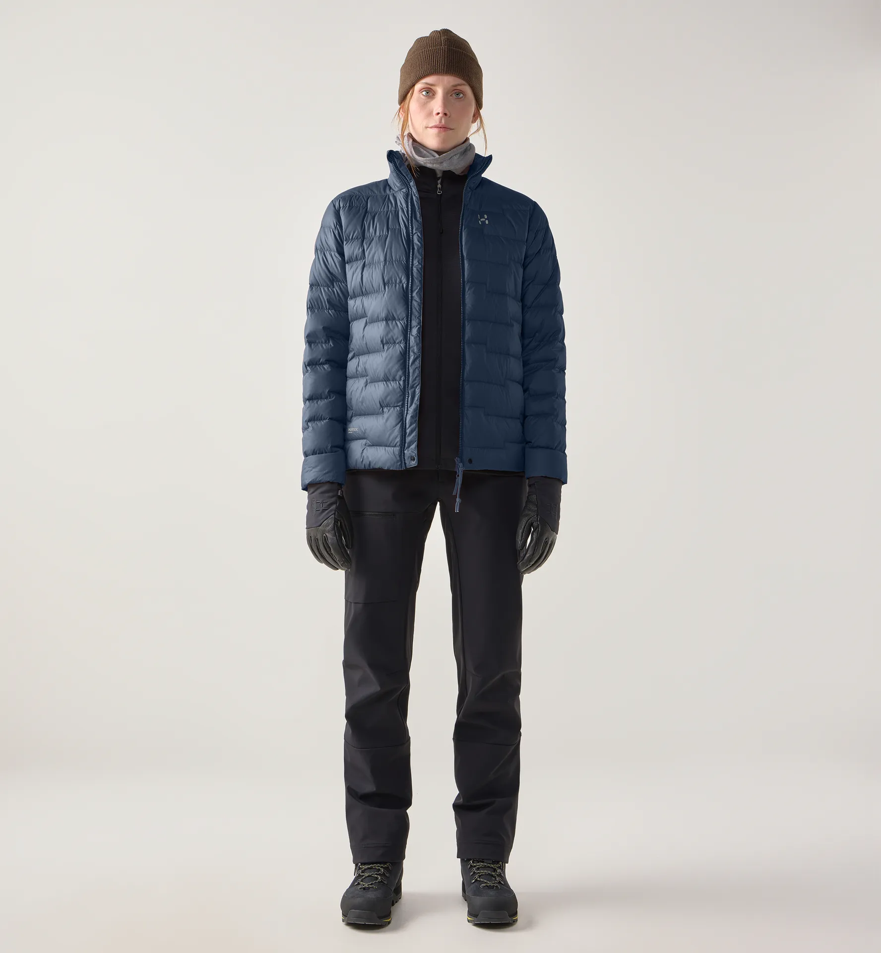 ROC Flash Down Jacket Women Tarn Blue