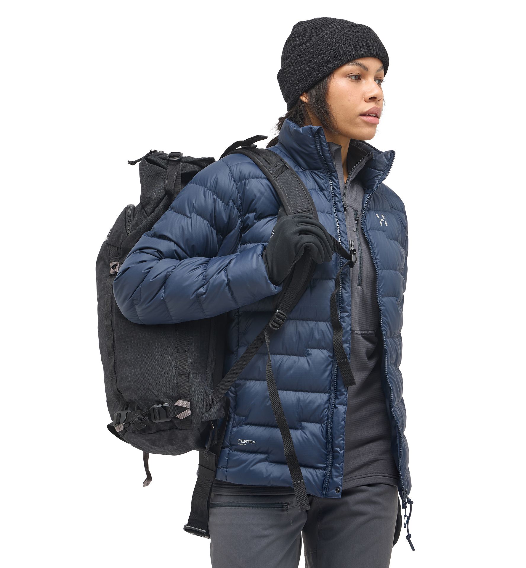 ROC Flash Down Jacket Women Tarn Blue