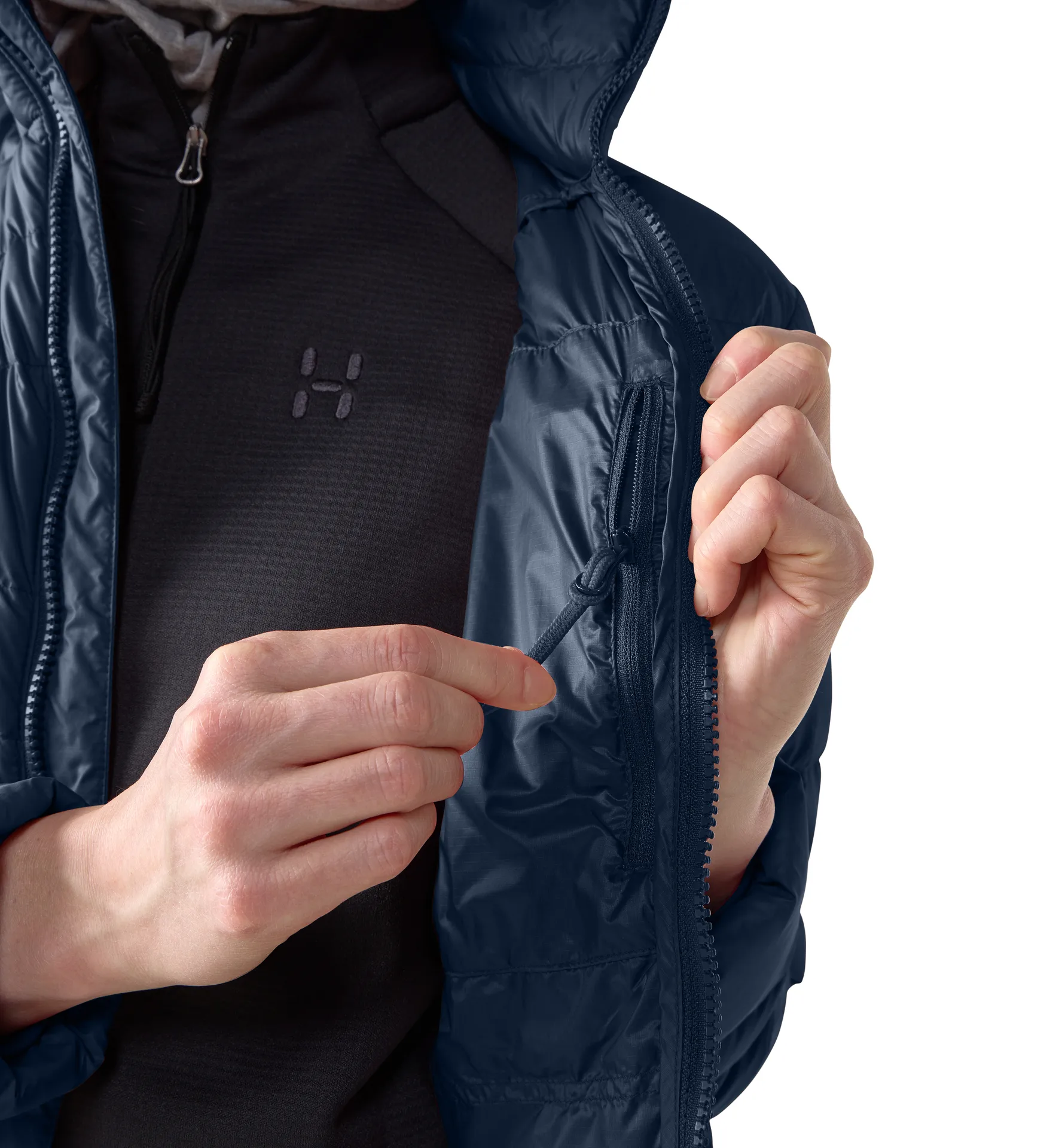 ROC Flash Down Jacket Women Tarn Blue