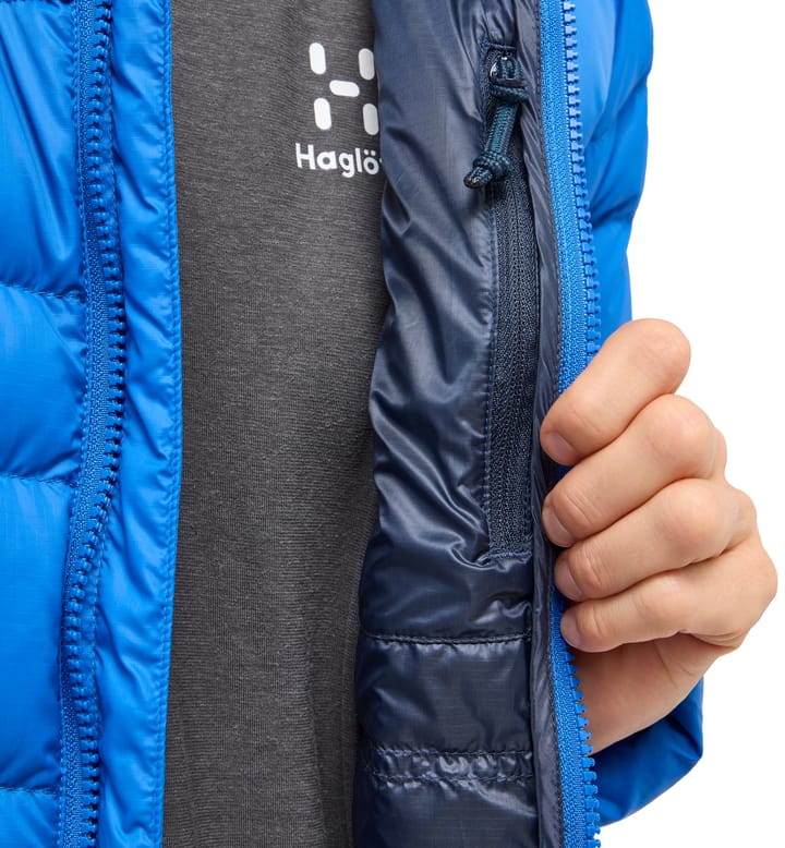 ROC Flash Down Jacket Women Electric Blue