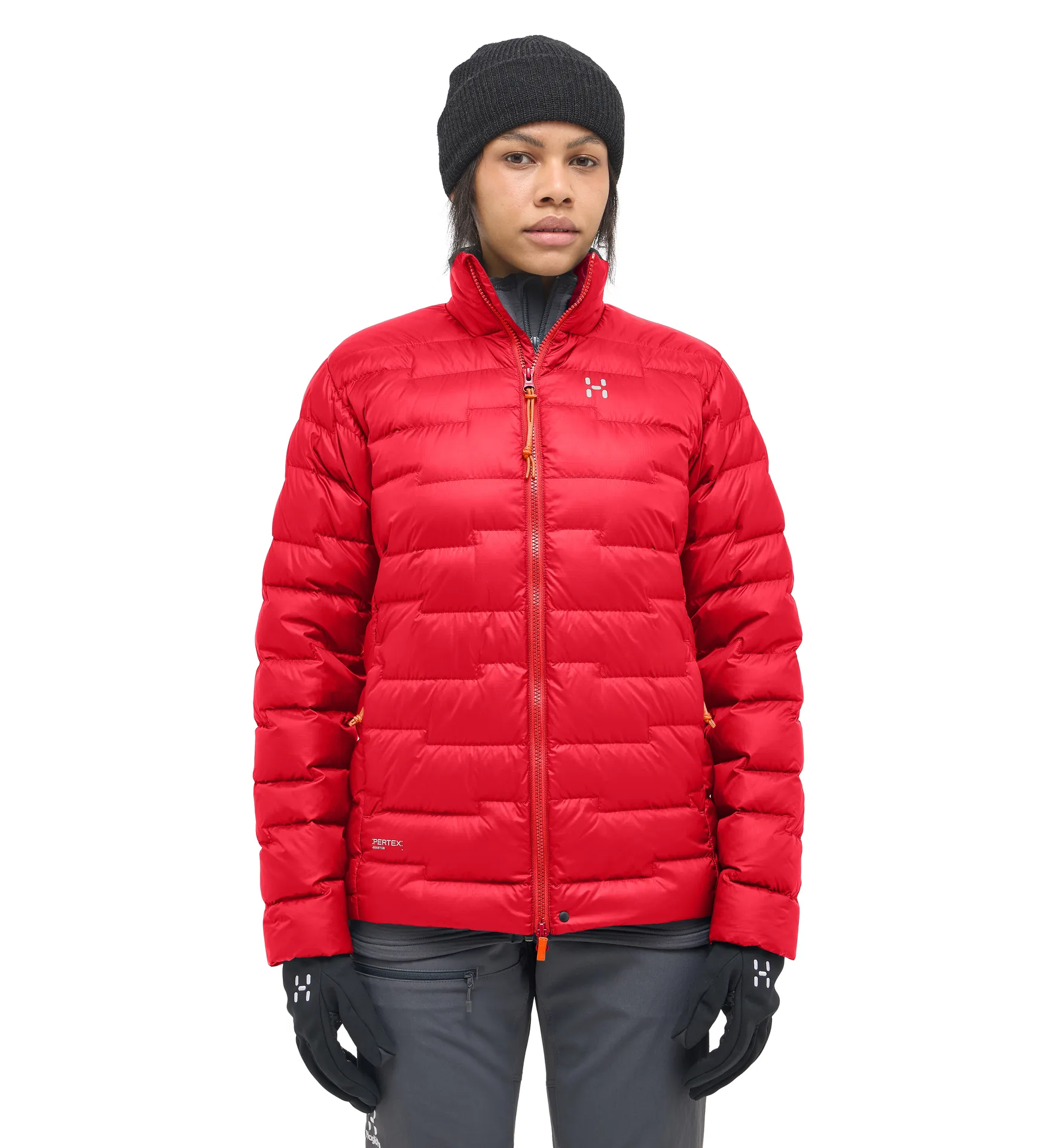 ROC Flash Down Jacket Women Bright Red