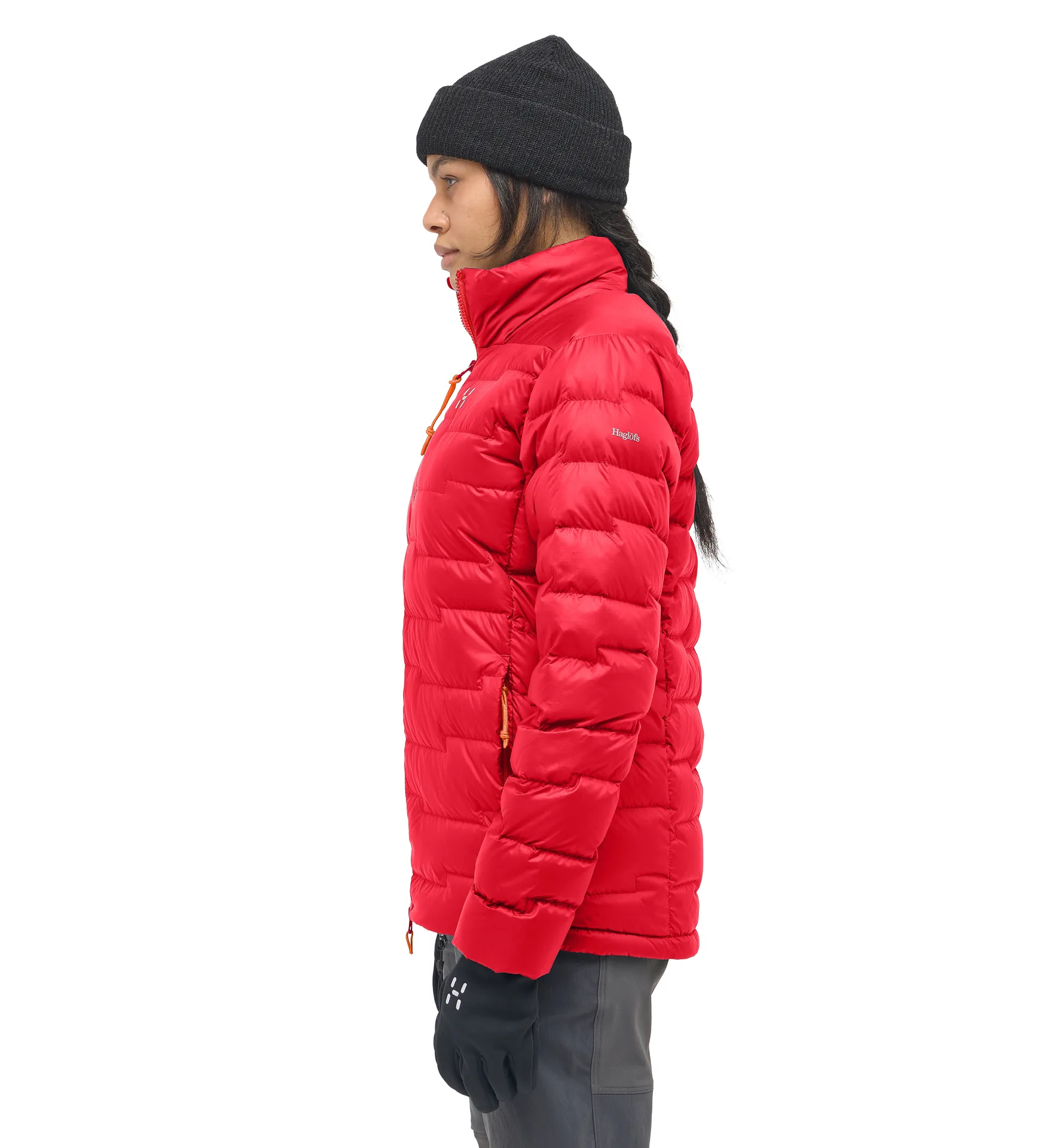 ROC Flash Down Jacket Women Bright Red