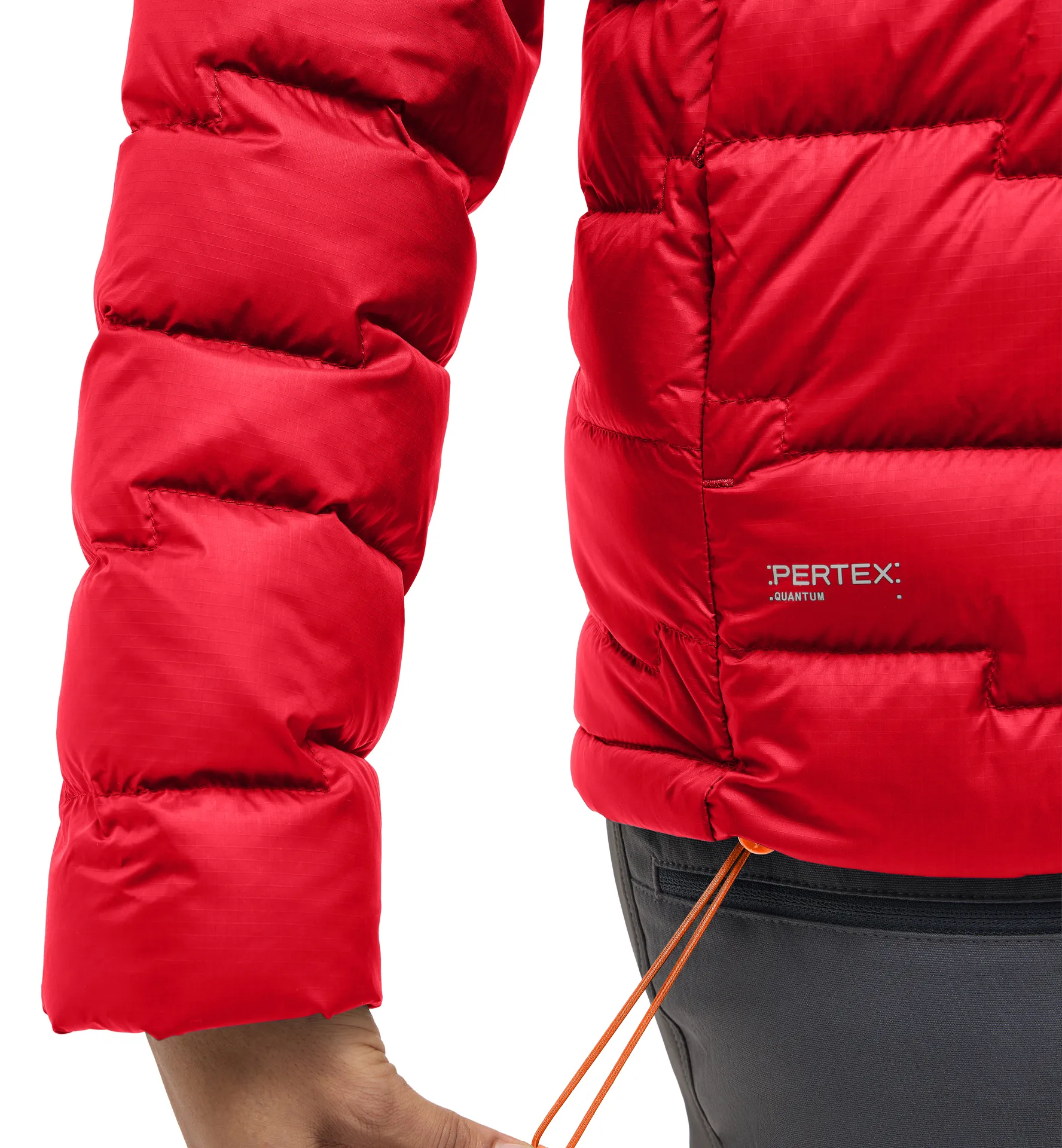 ROC Flash Down Jacket Women Bright Red