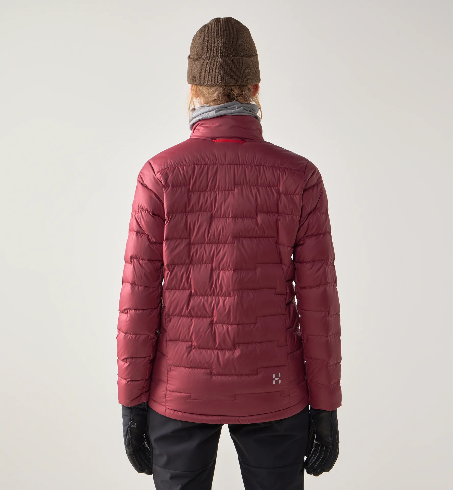 ROC Flash Down Jacket Women Carmine Red
