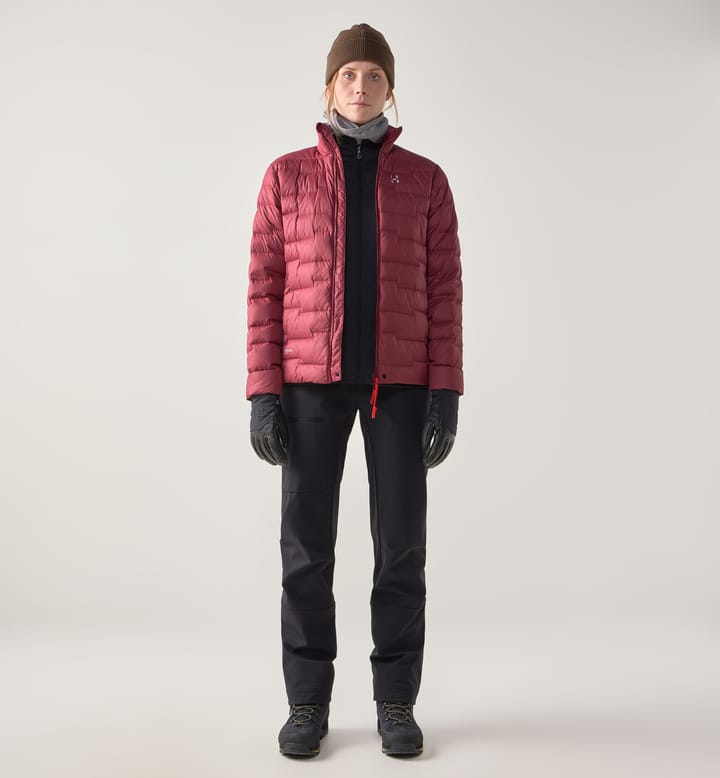 ROC Flash Down Jacket Women Carmine Red ROC Flash Down Jacket Women Carmine Red