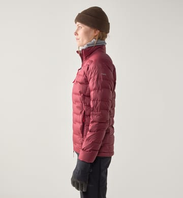 ROC Flash Down Jacket Women Carmine Red
