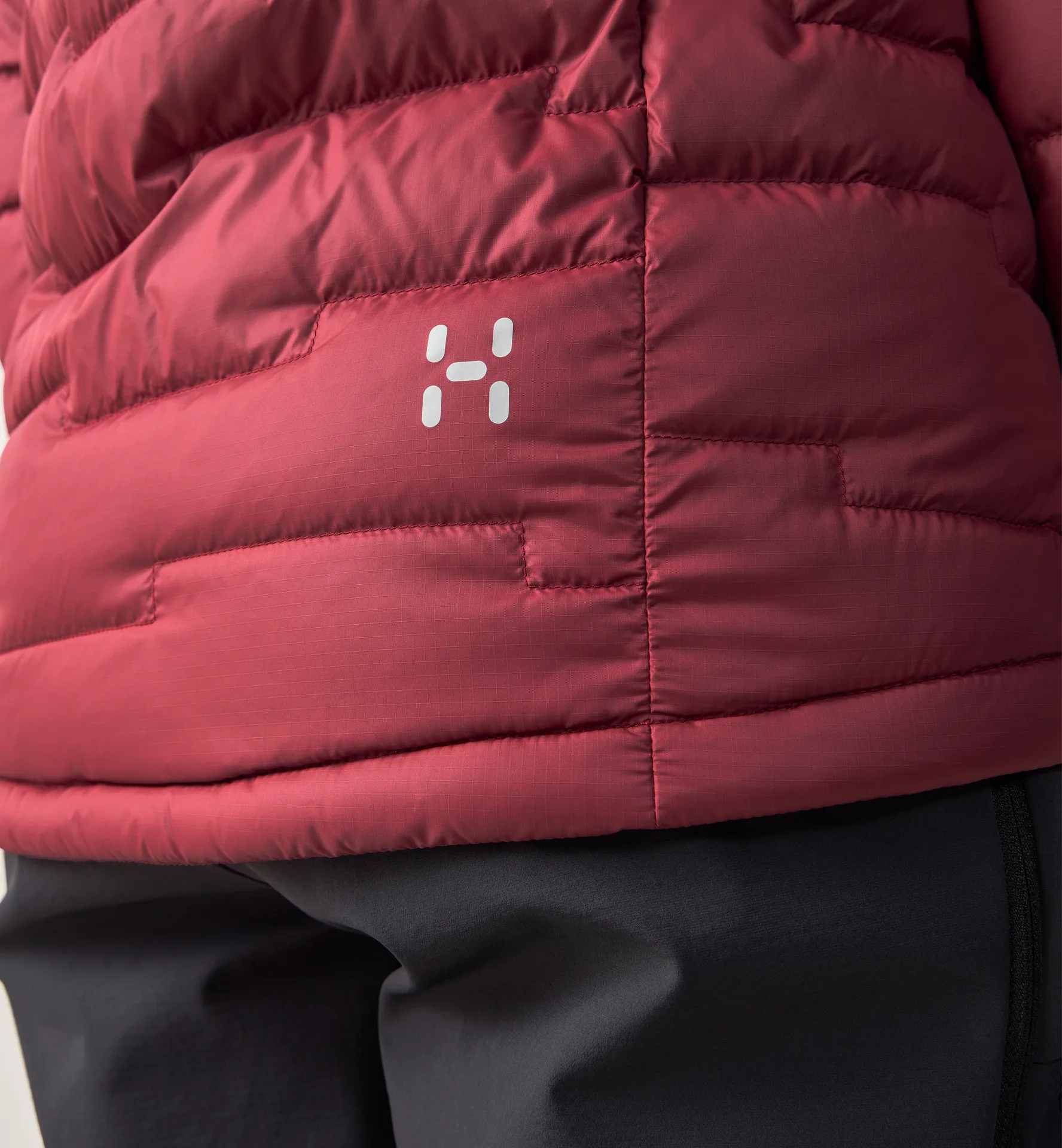 ROC Flash Down Jacket Women Carmine Red