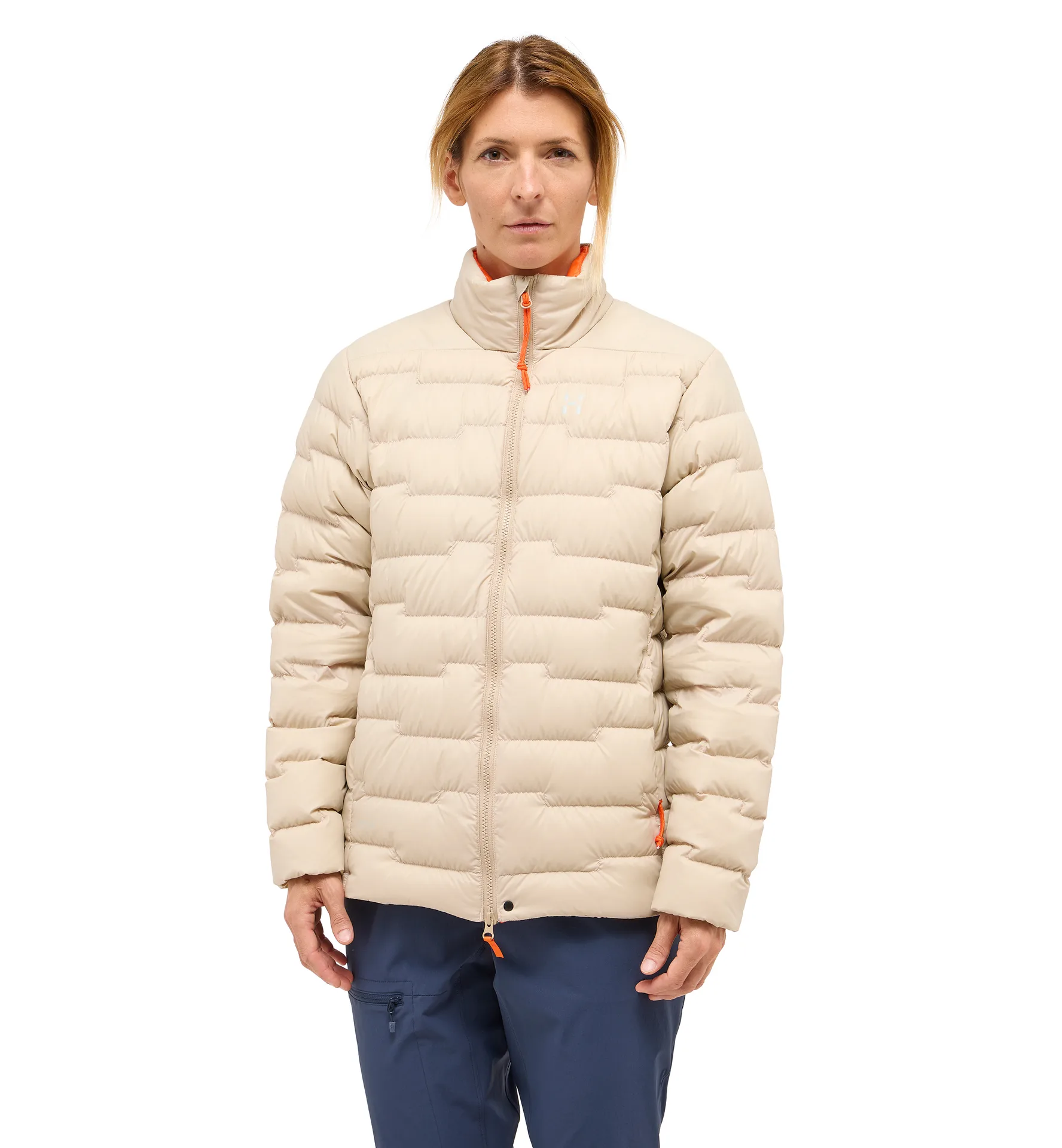 ROC Flash Down Jacket Women Chalk Beige