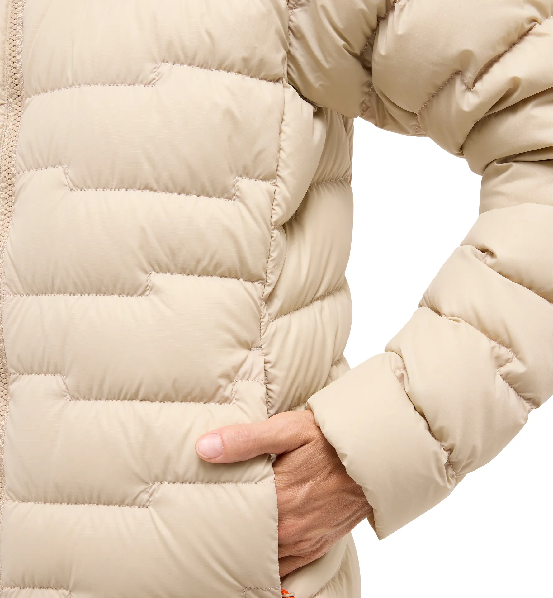 ROC Flash Down Jacket Women Chalk Beige