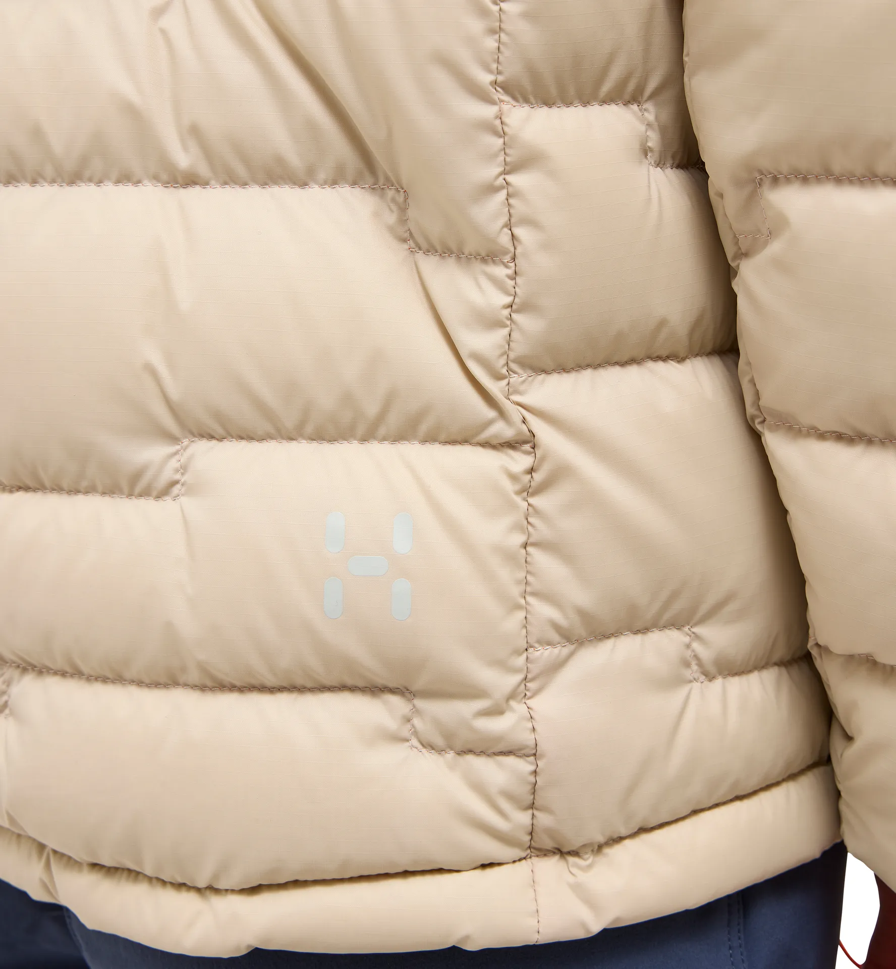 ROC Flash Down Jacket Women Chalk Beige