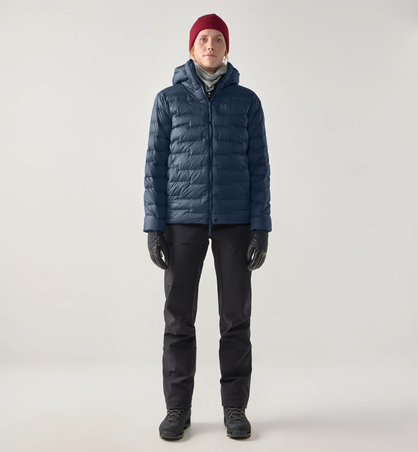 ROC Flash Down Hood Women Tarn Blue