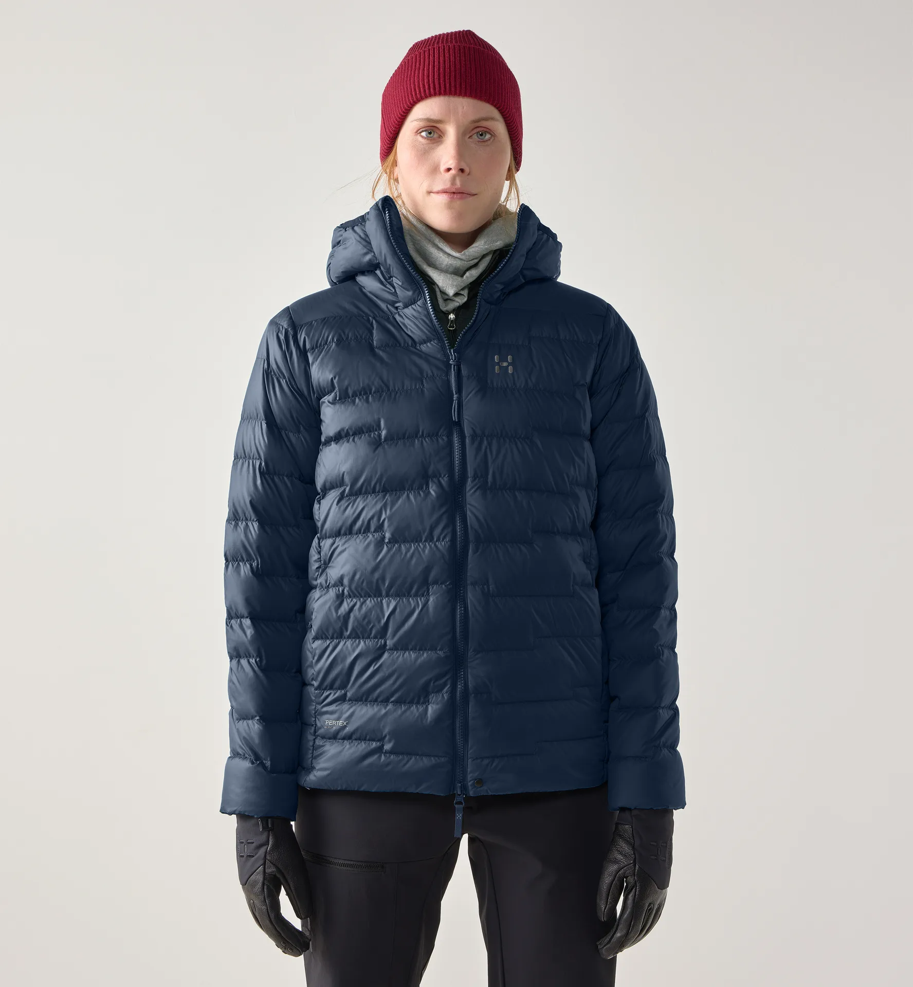 ROC Flash Down Hood Women Tarn Blue