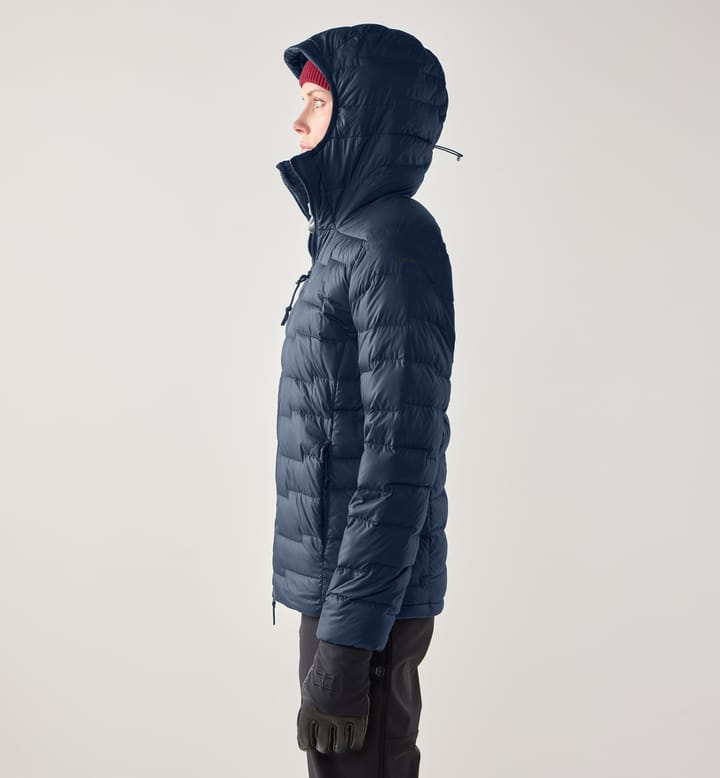 ROC Flash Down Hood Women Tarn Blue ROC Flash Down Hood Women Tarn Blue