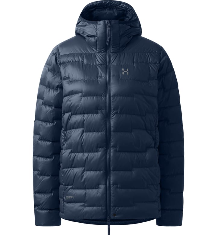 ROC Flash Down Hood Women Tarn Blue ROC Flash Down Hood Women Tarn Blue