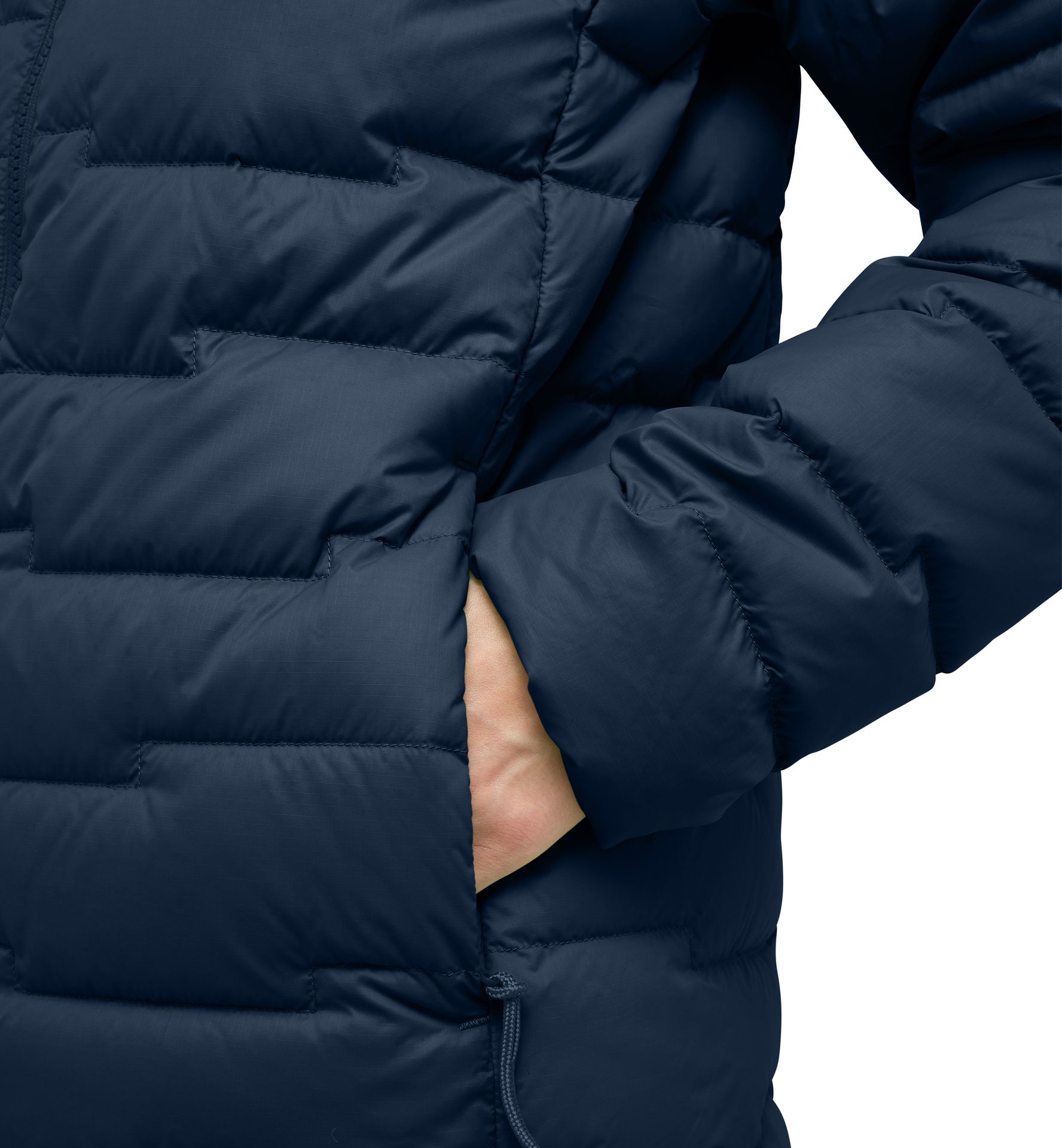 ROC Flash Down Hood Women Tarn Blue