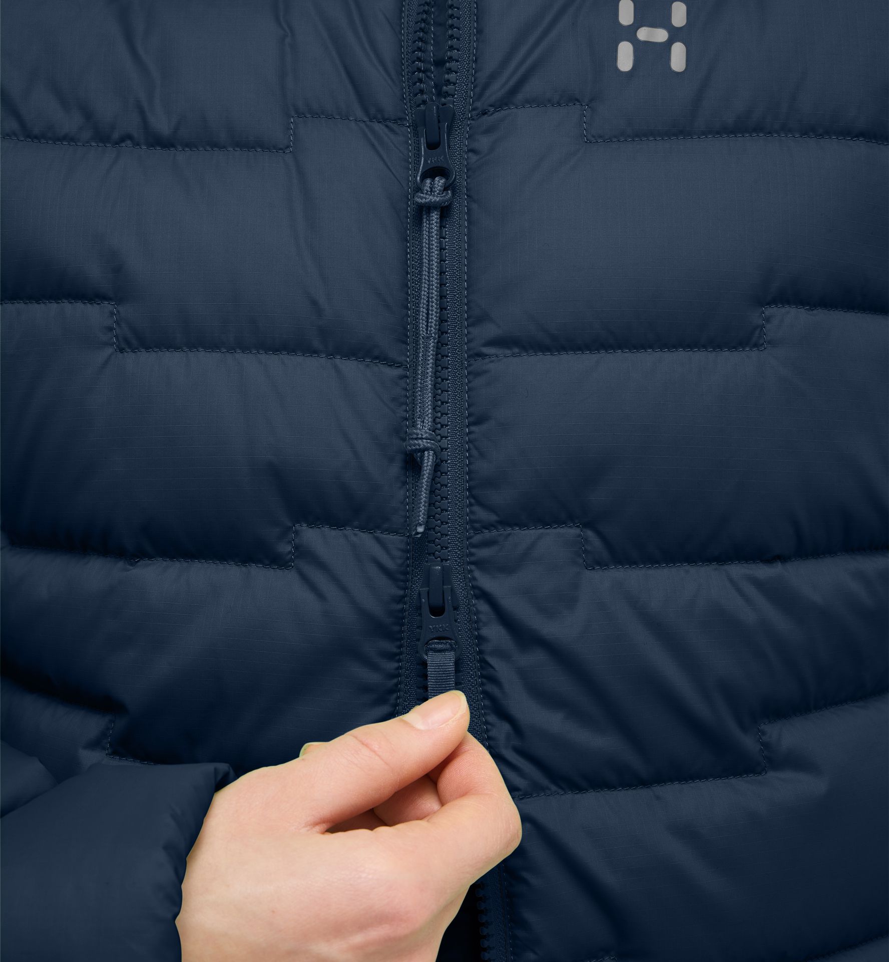 ROC Flash Down Hood Women Tarn Blue