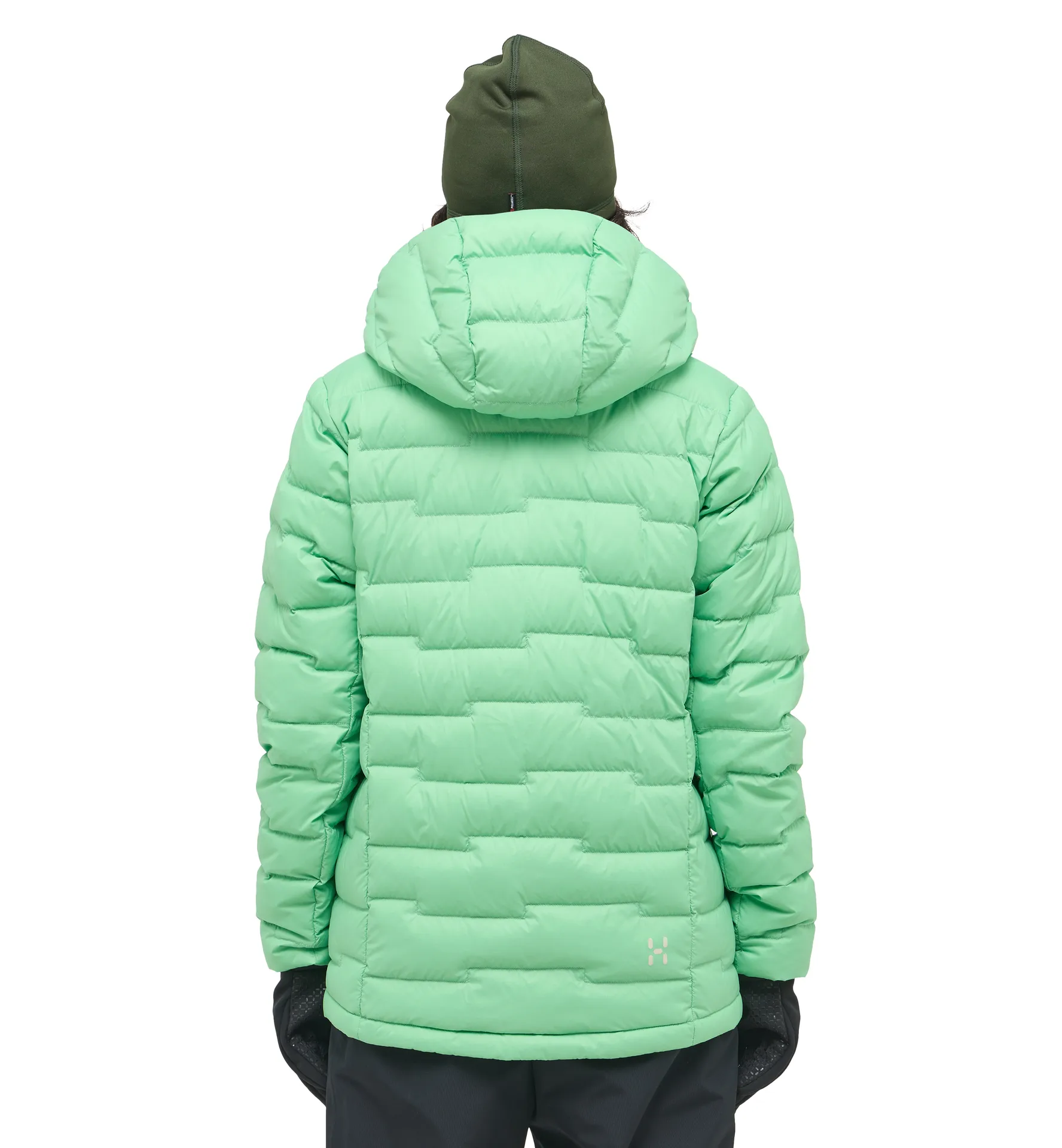 ROC Flash Down Hood Women Mint Stone