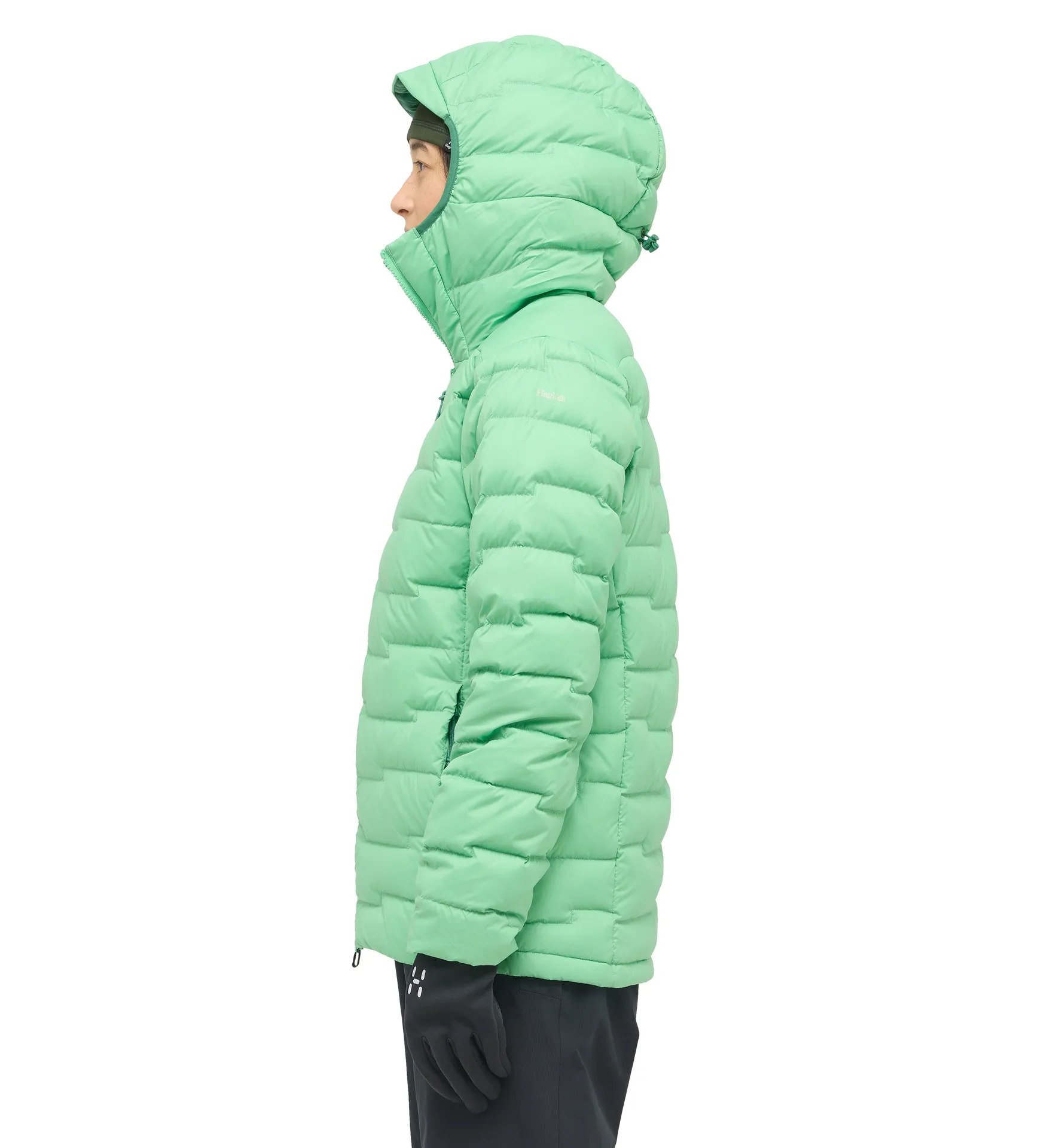 ROC Flash Down Hood Women Mint Stone