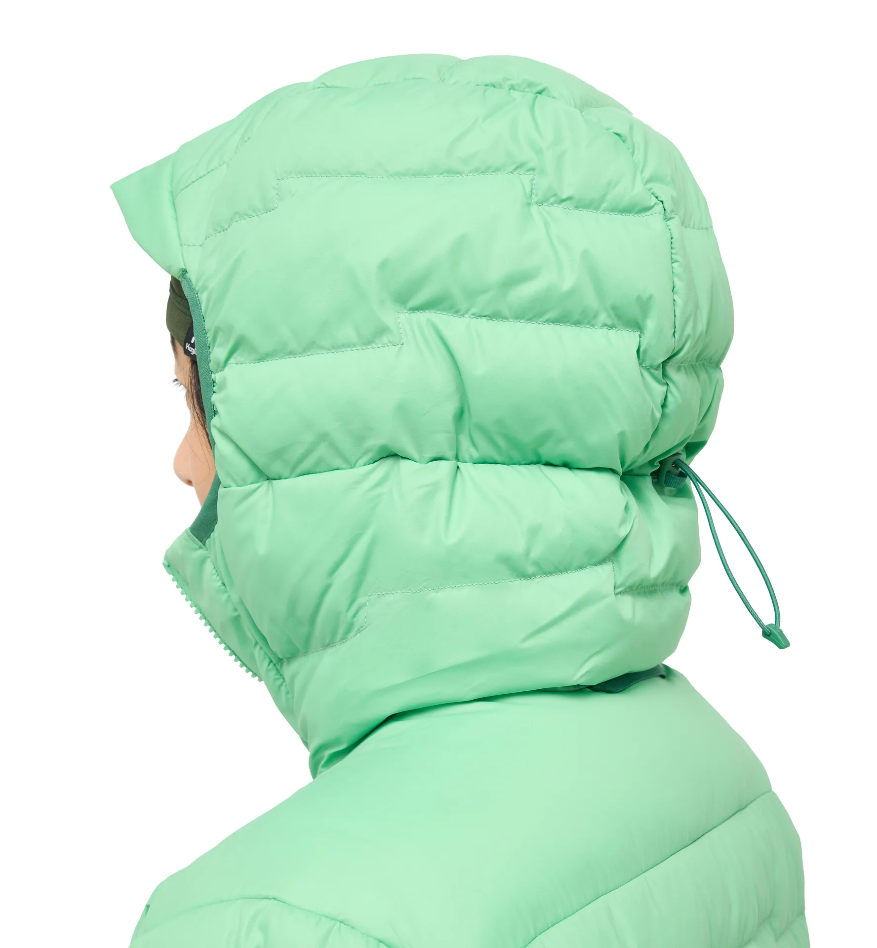 ROC Flash Down Hood Women Mint Stone