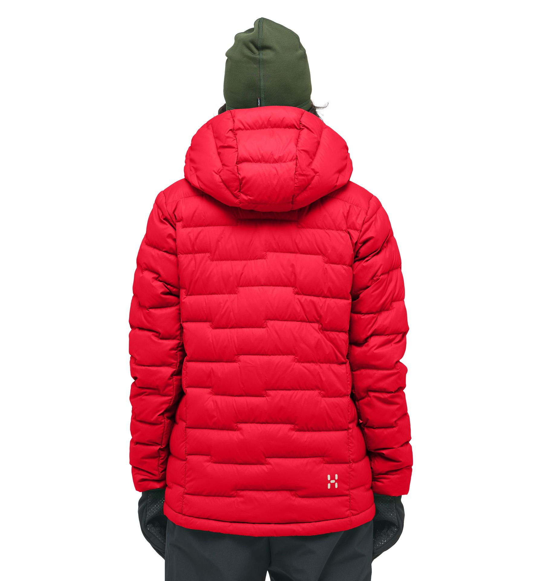 ROC Flash Down Hood Women Bright Red
