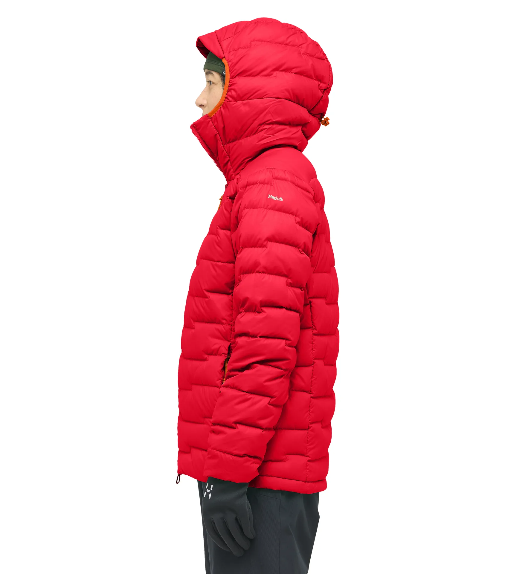 ROC Flash Down Hood Women Bright Red