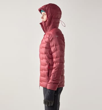 ROC Flash Down Hood Women Carmine Red