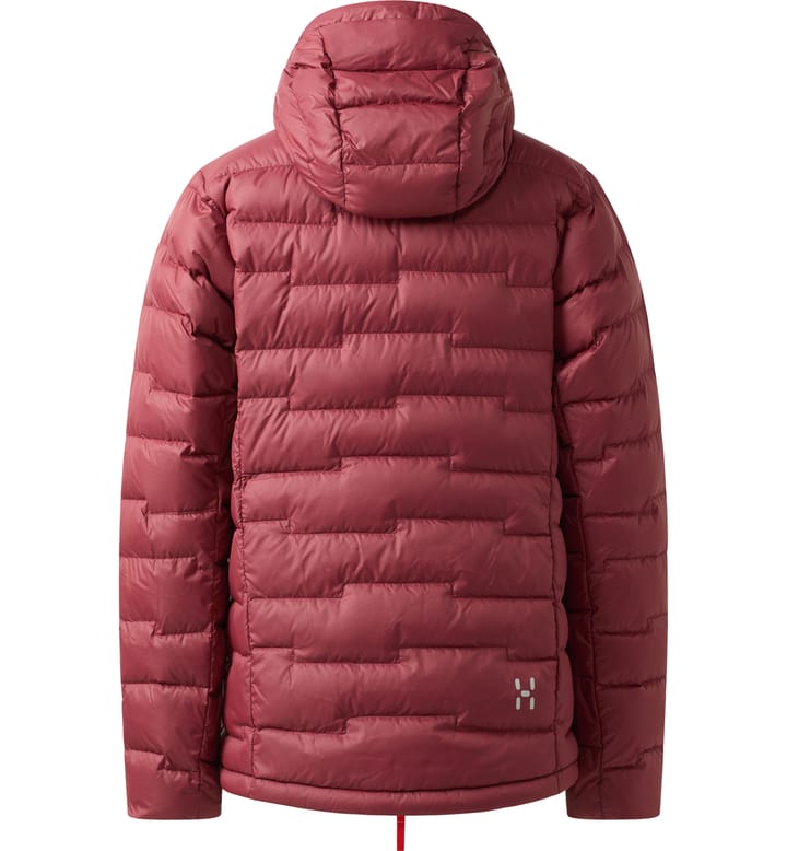 ROC Flash Down Hood Women Carmine Red ROC Flash Down Hood Women Carmine Red