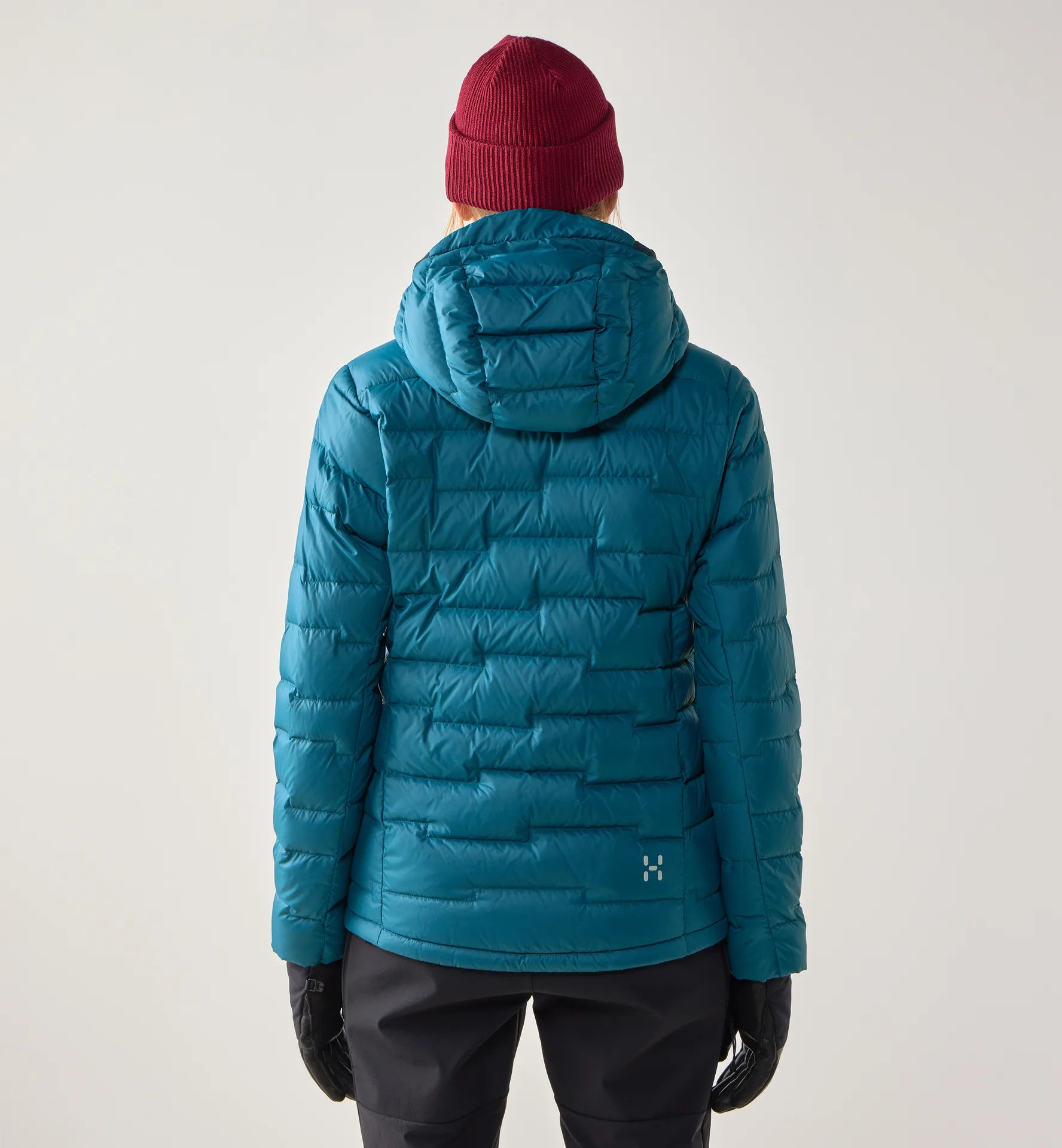 ROC Flash Down Hood Women Deep Teal