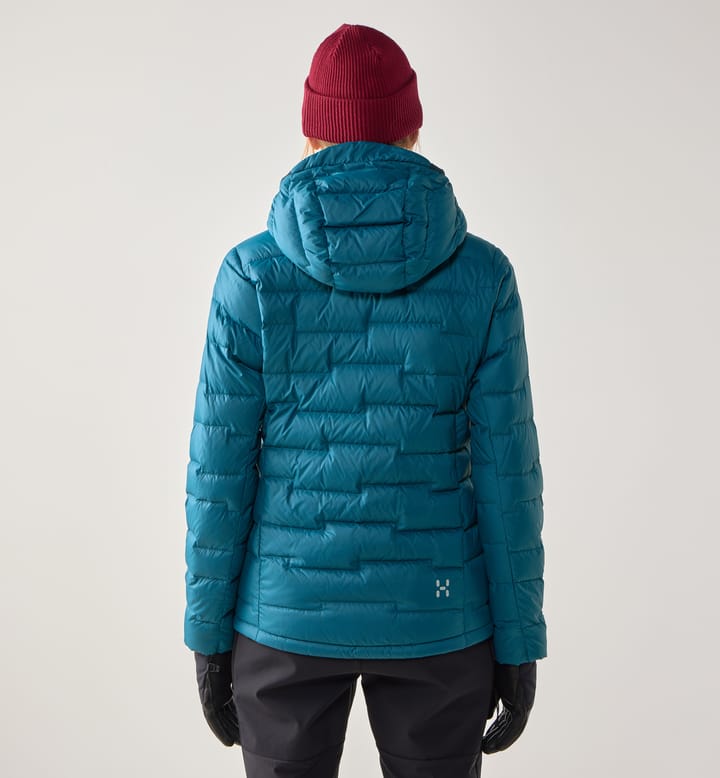 ROC Flash Down Hood Women Deep Teal ROC Flash Down Hood Women Deep Teal