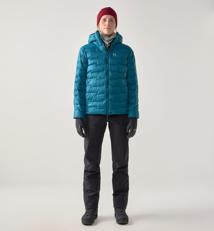 ROC Flash Down Hood Women Deep Teal ROC Flash Down Hood Women Deep Teal