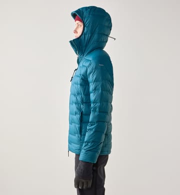 ROC Flash Down Hood Women Deep Teal