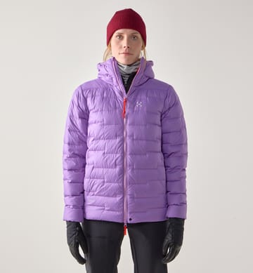 ROC Flash Down Hood Women Purple Ice/Tech Red